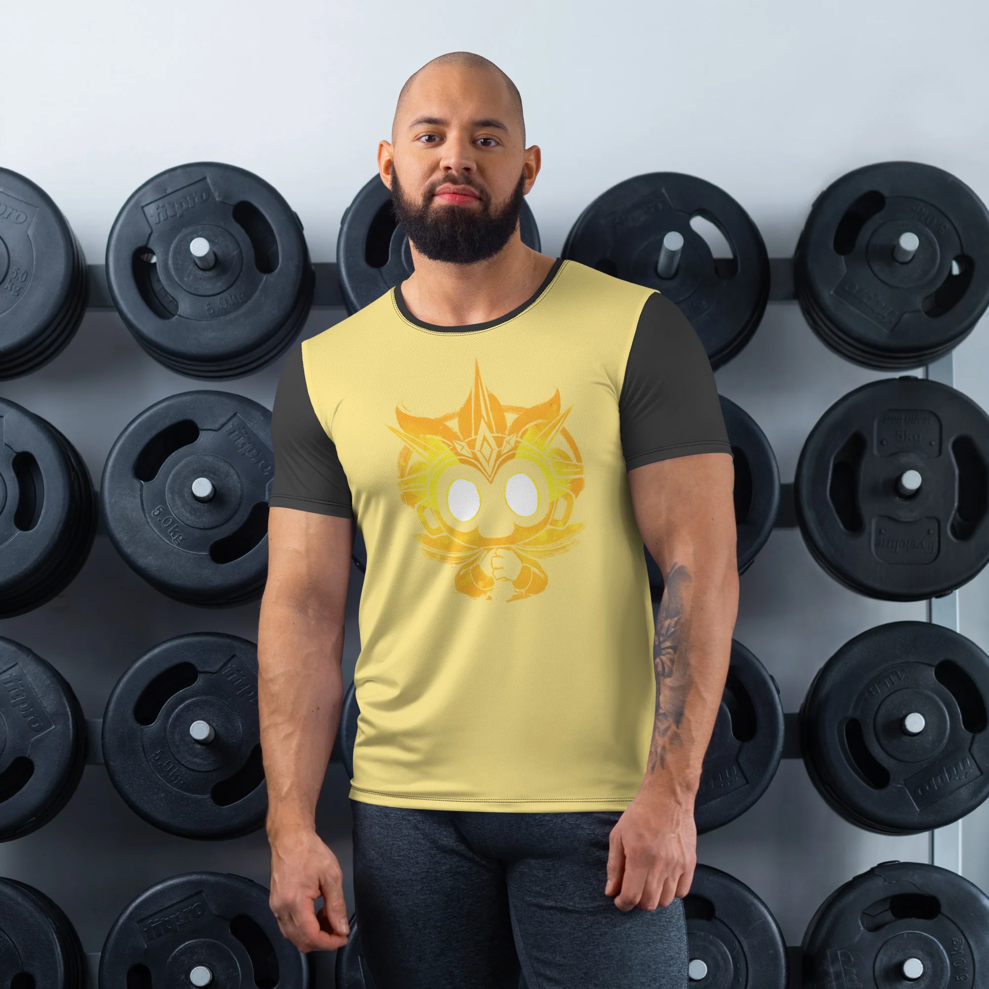 Adora True/Vengeful Sun God - Men's Athletic Shirt - Image 4