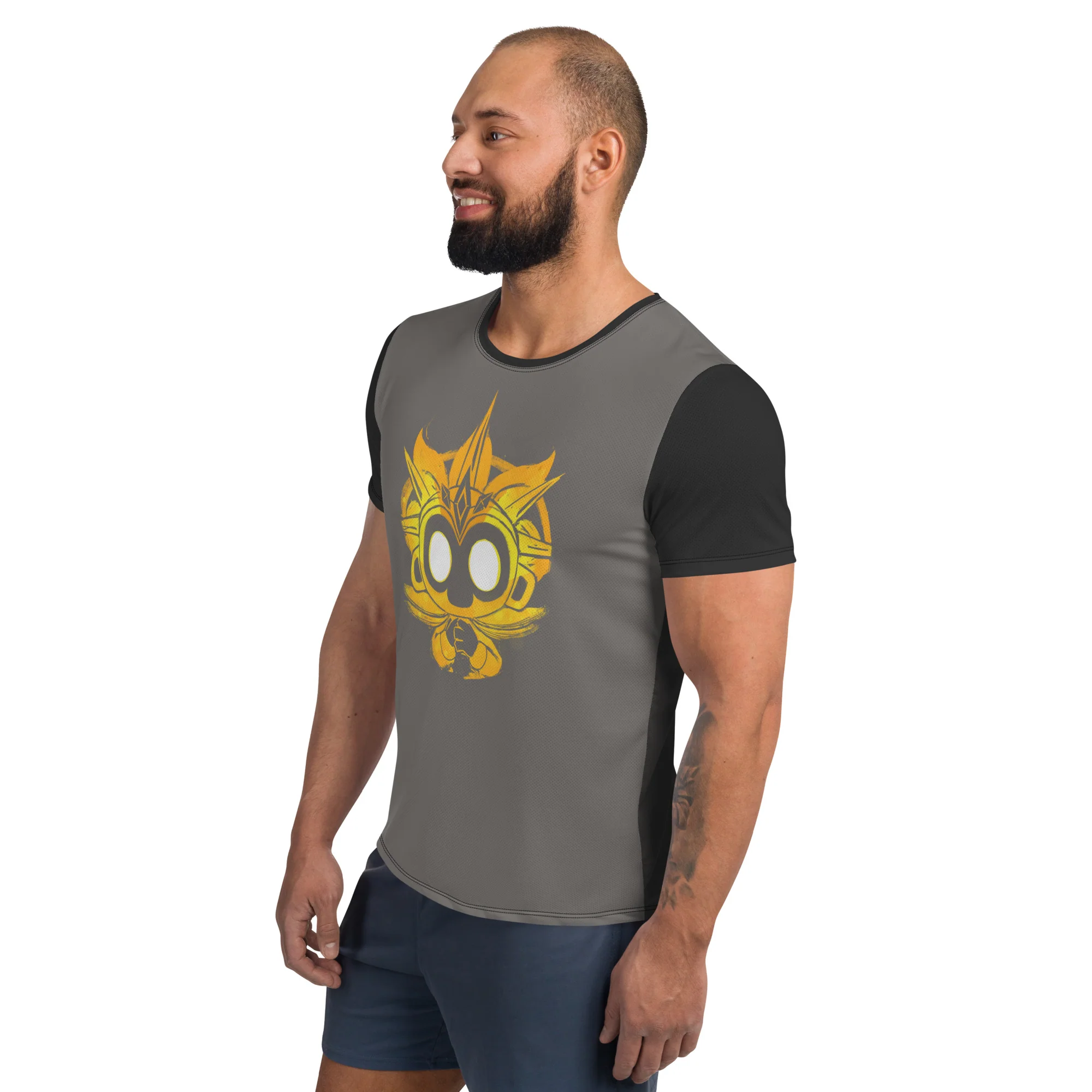 Adora True/Vengeful Sun God | Two-Tone Athletic Shirt (Men's) - Image 3