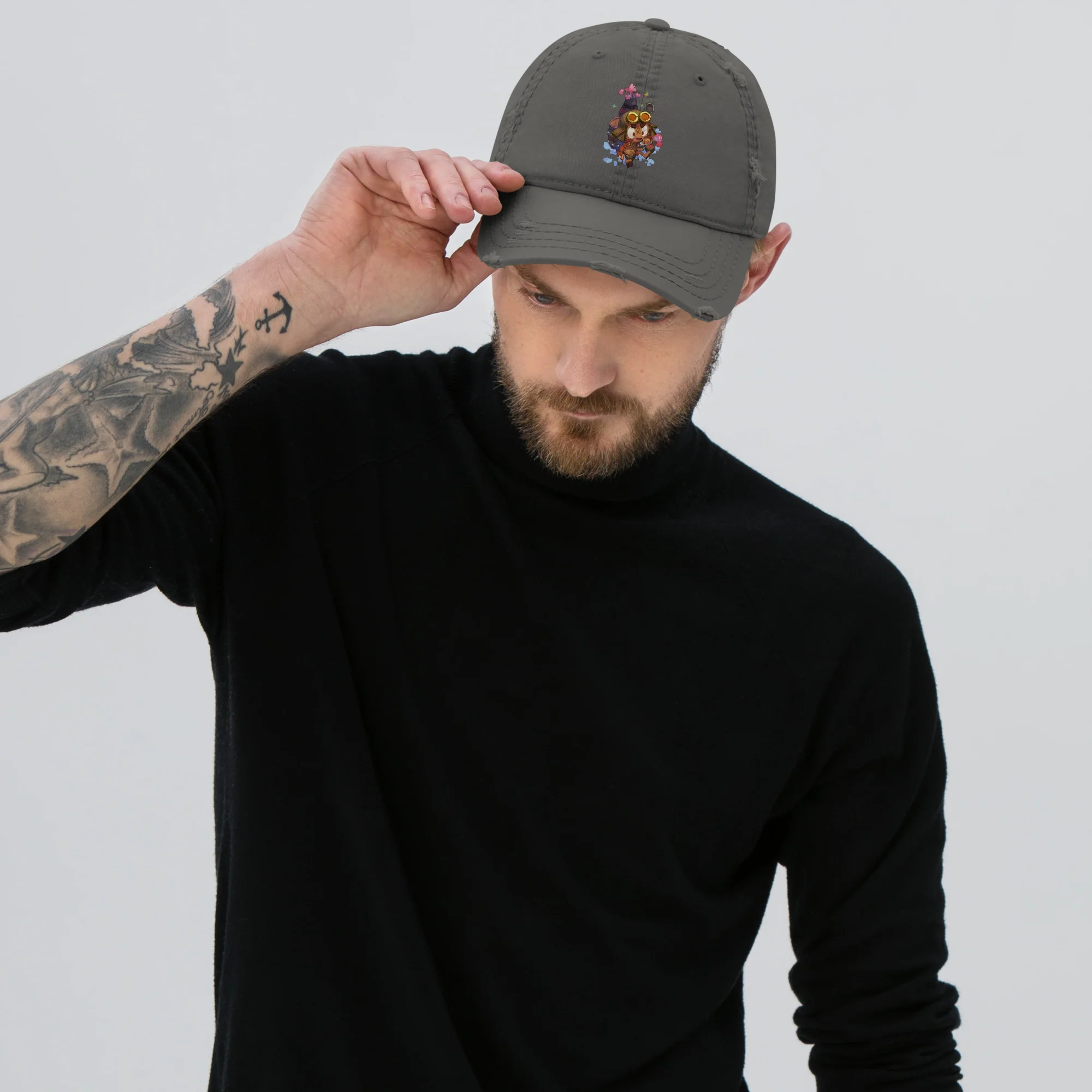 Alchemist Distressed Dad Hat (Otto) - Image 3