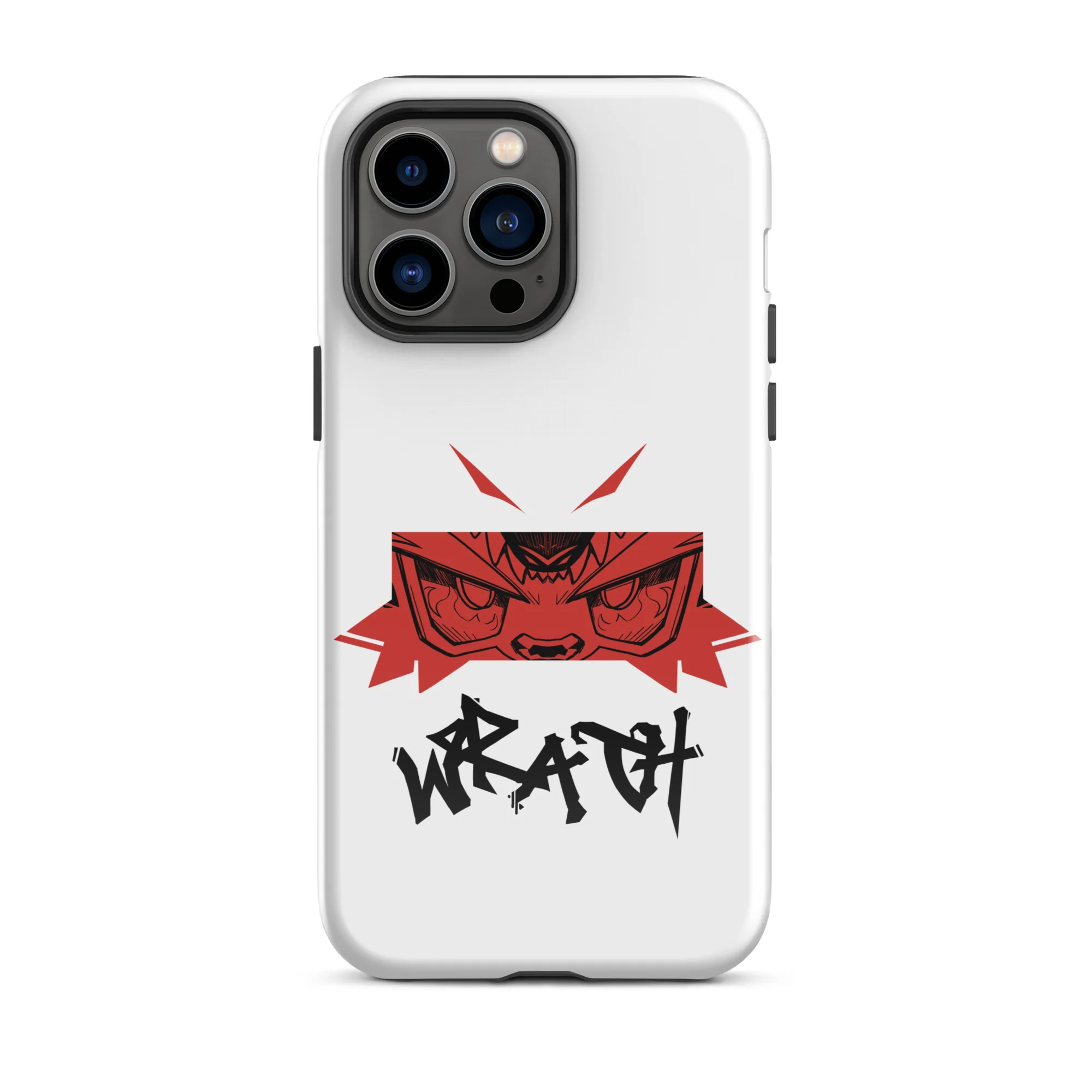 Avatar Of Wrath iPhone® Case (Tough - White) - Image 30