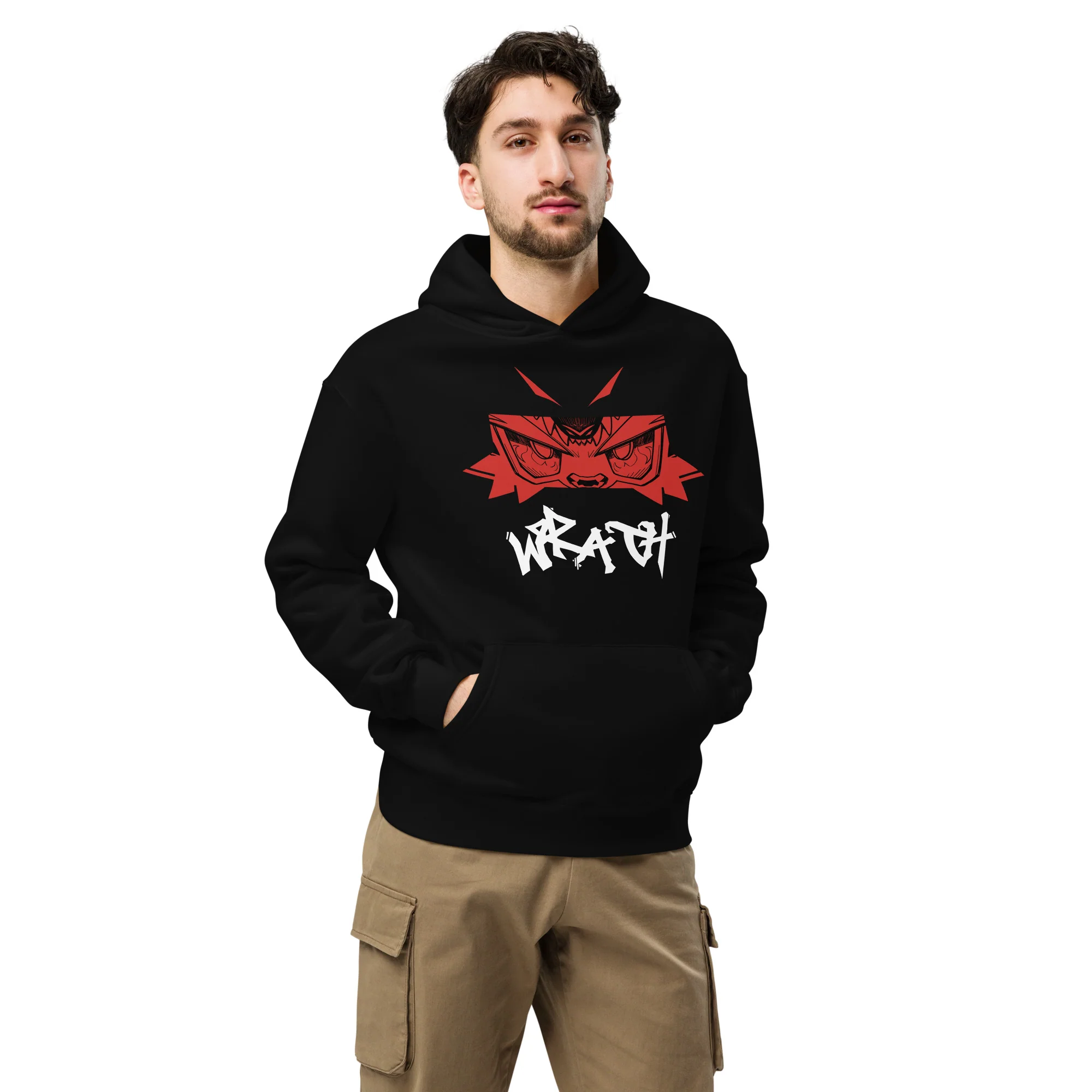 Avatar Of Wrath Premium Oversized Hoodie (Unisex) - Image 3