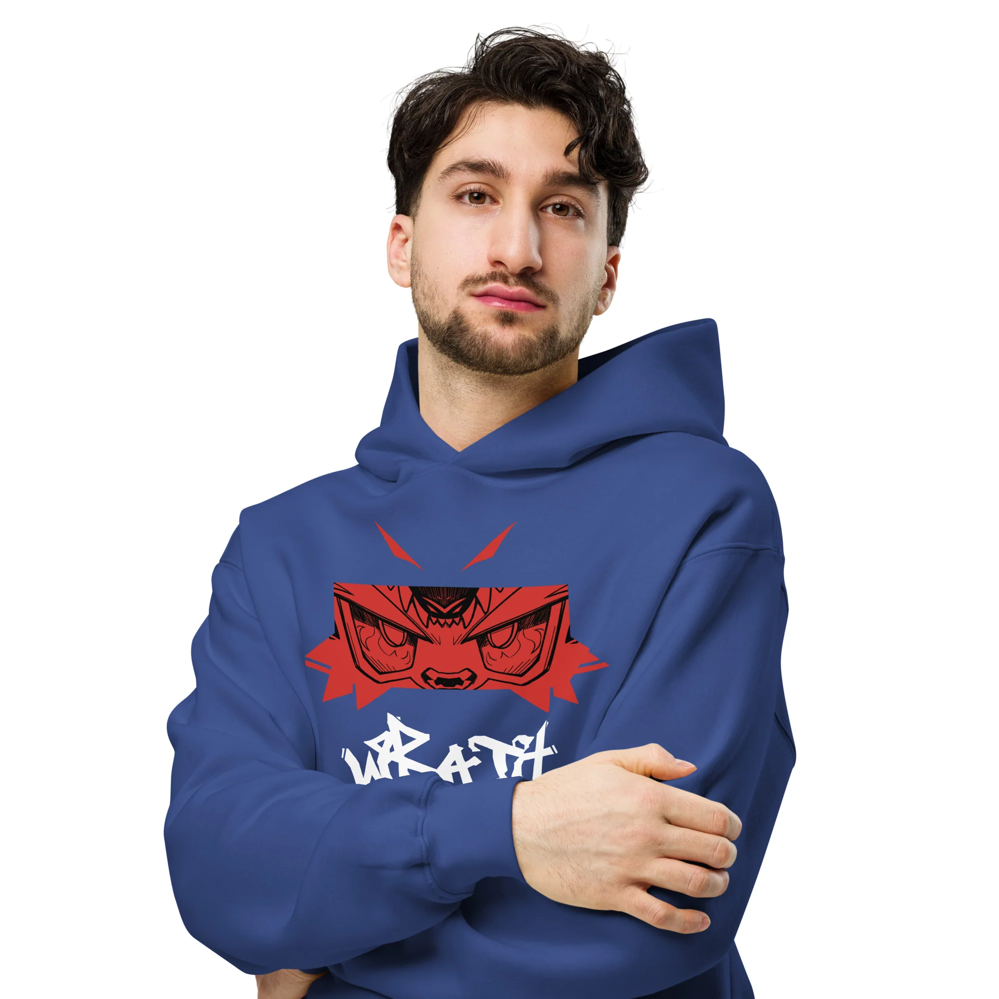 Avatar Of Wrath Premium Oversized Hoodie (Unisex) - Image 5