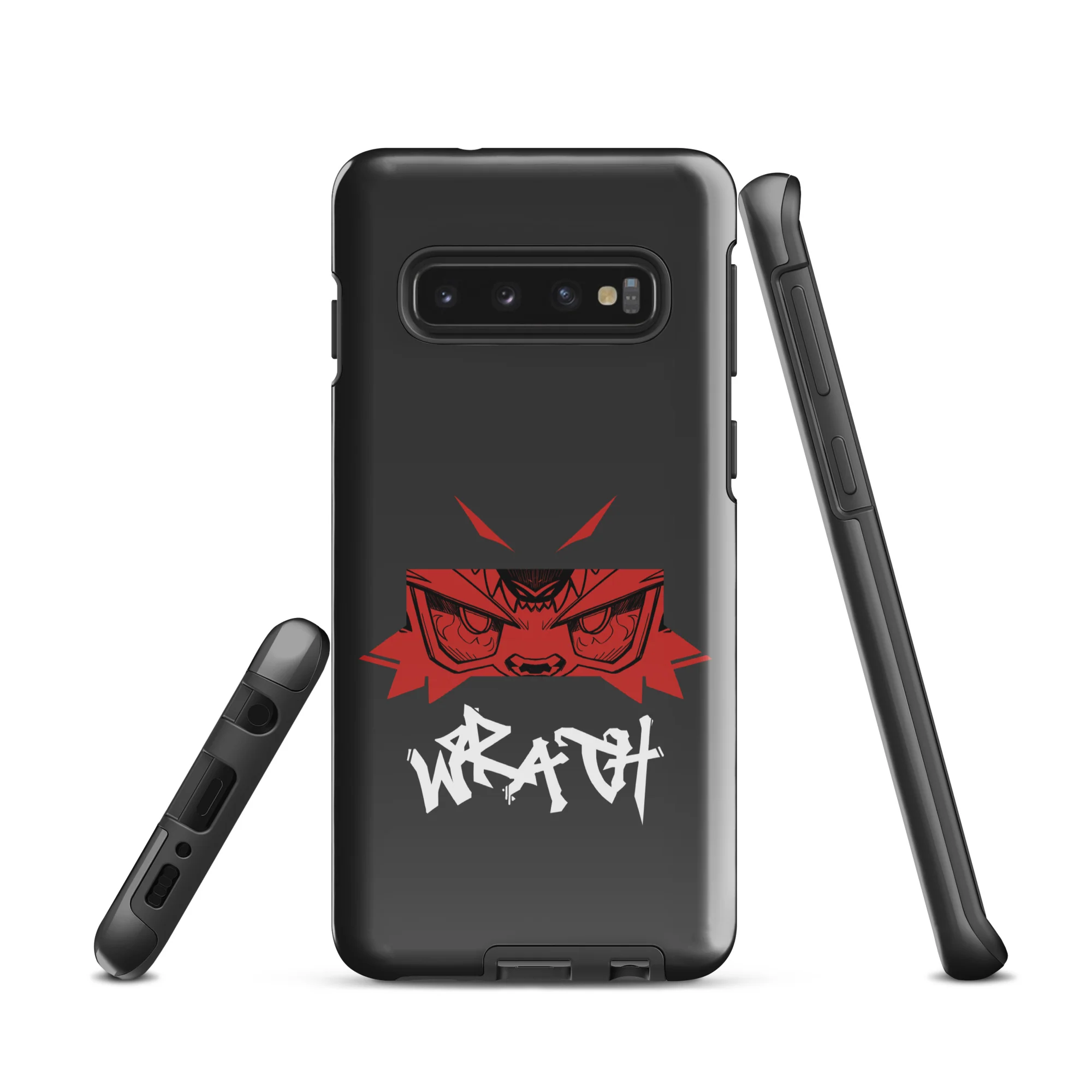 Avatar Of Wrath Samsung® Case (Tough - Black) - Image 2