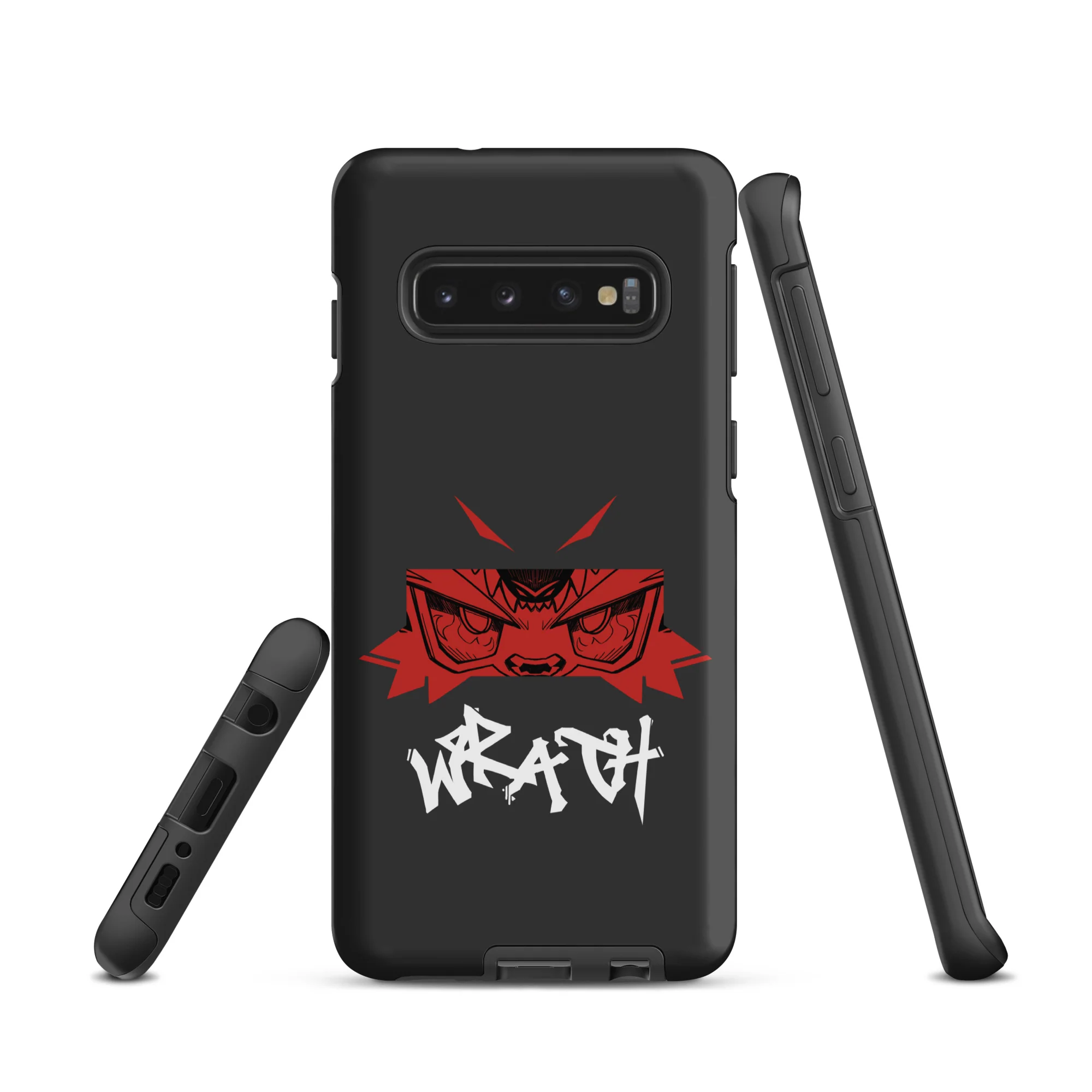 Avatar Of Wrath Samsung® Case (Tough - Black) - Image 3