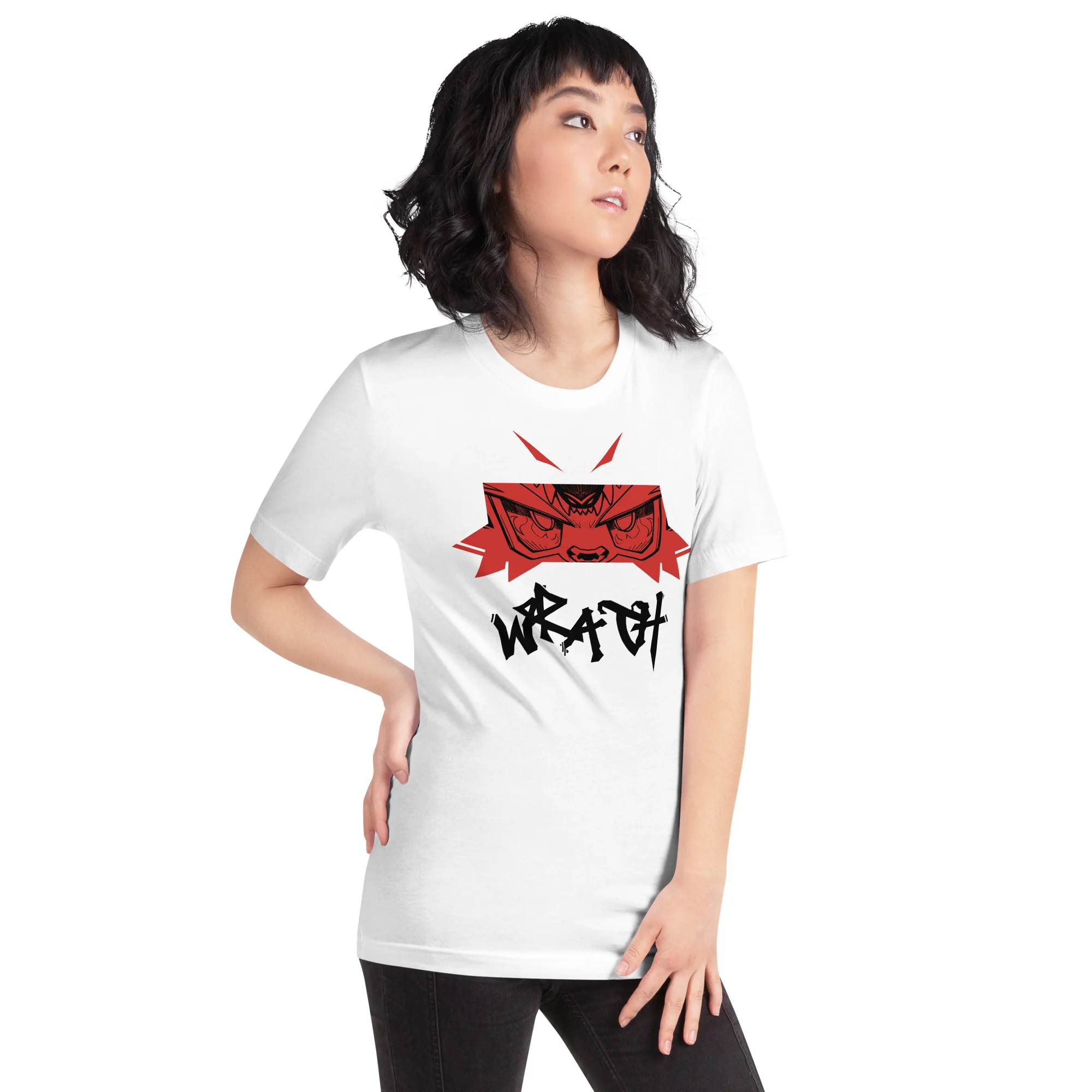 Avatar Of Wrath Shirt (Unisex - Black Text) - Image 6
