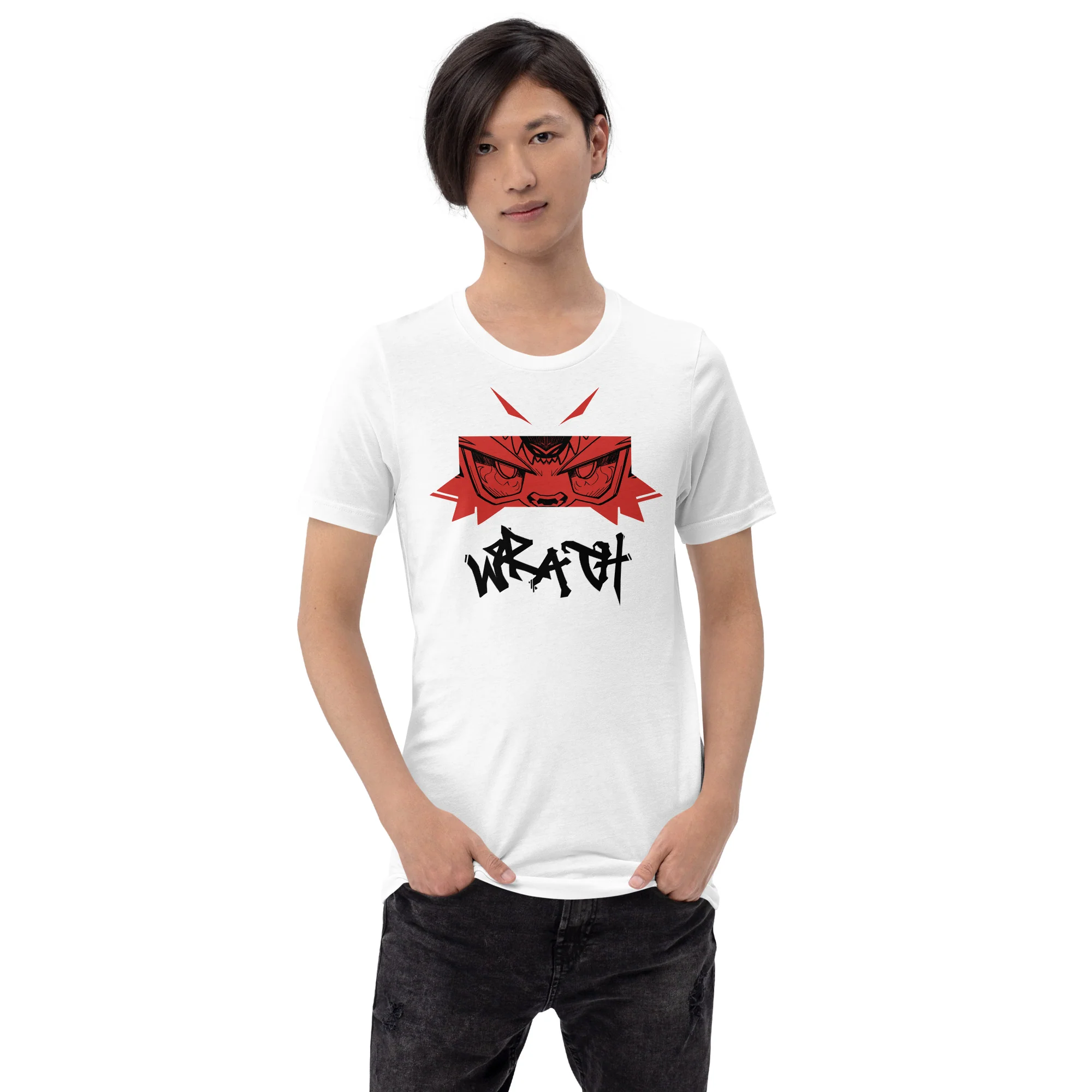 Avatar Of Wrath Shirt (Unisex - Black Text) - Image 7