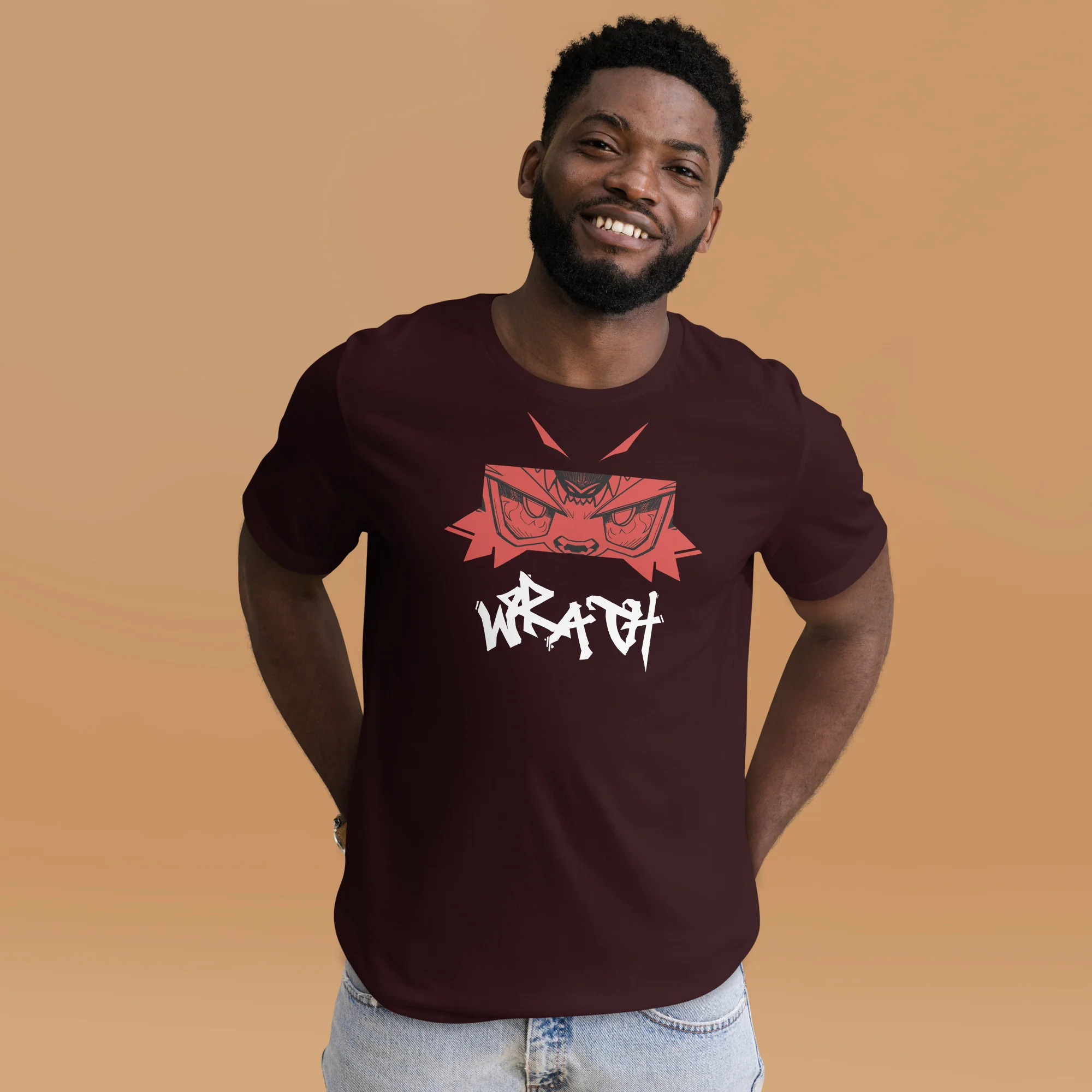 Avatar Of Wrath Shirt (Unisex - White Text) - Image 4