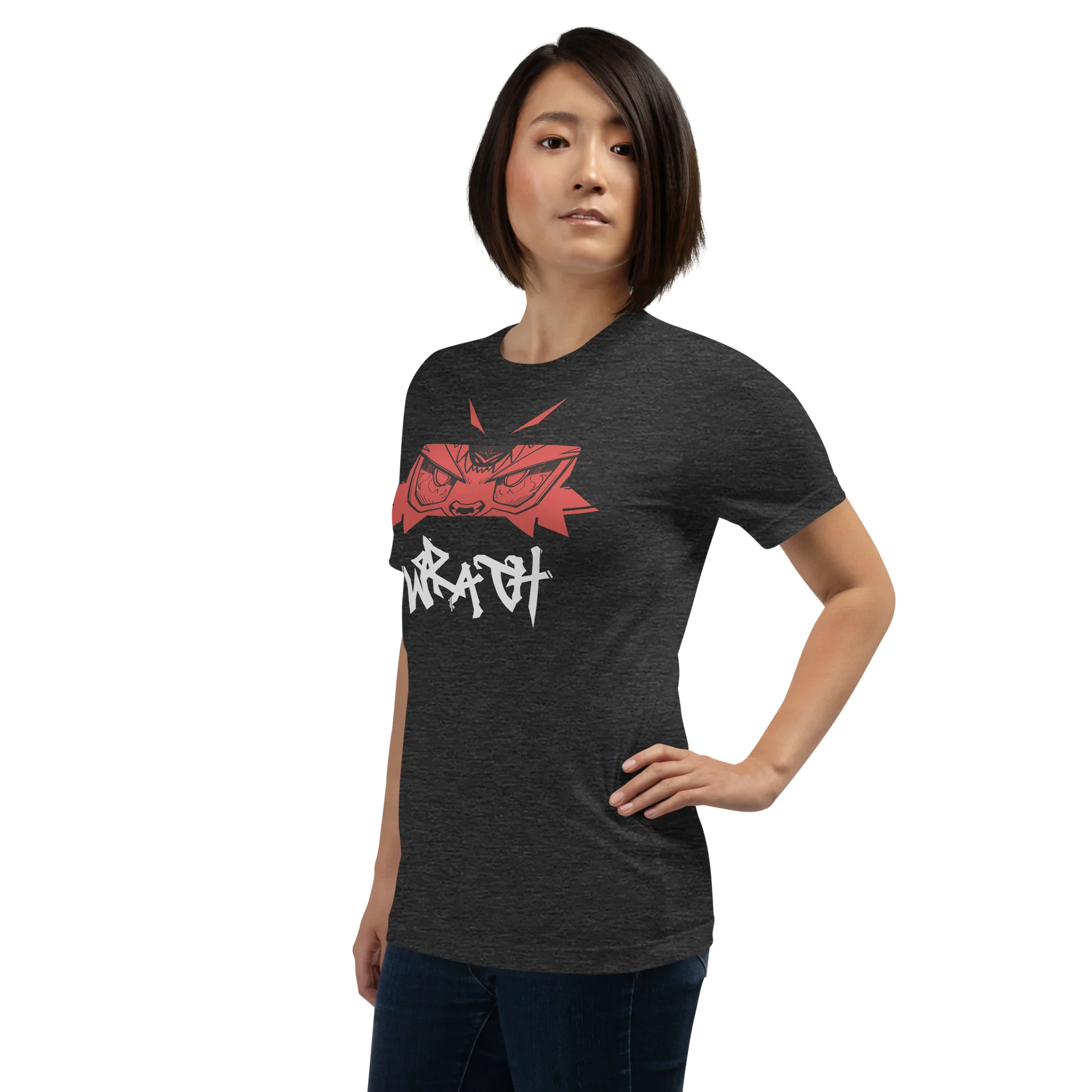 Avatar Of Wrath Shirt (Unisex - White Text) - Image 6