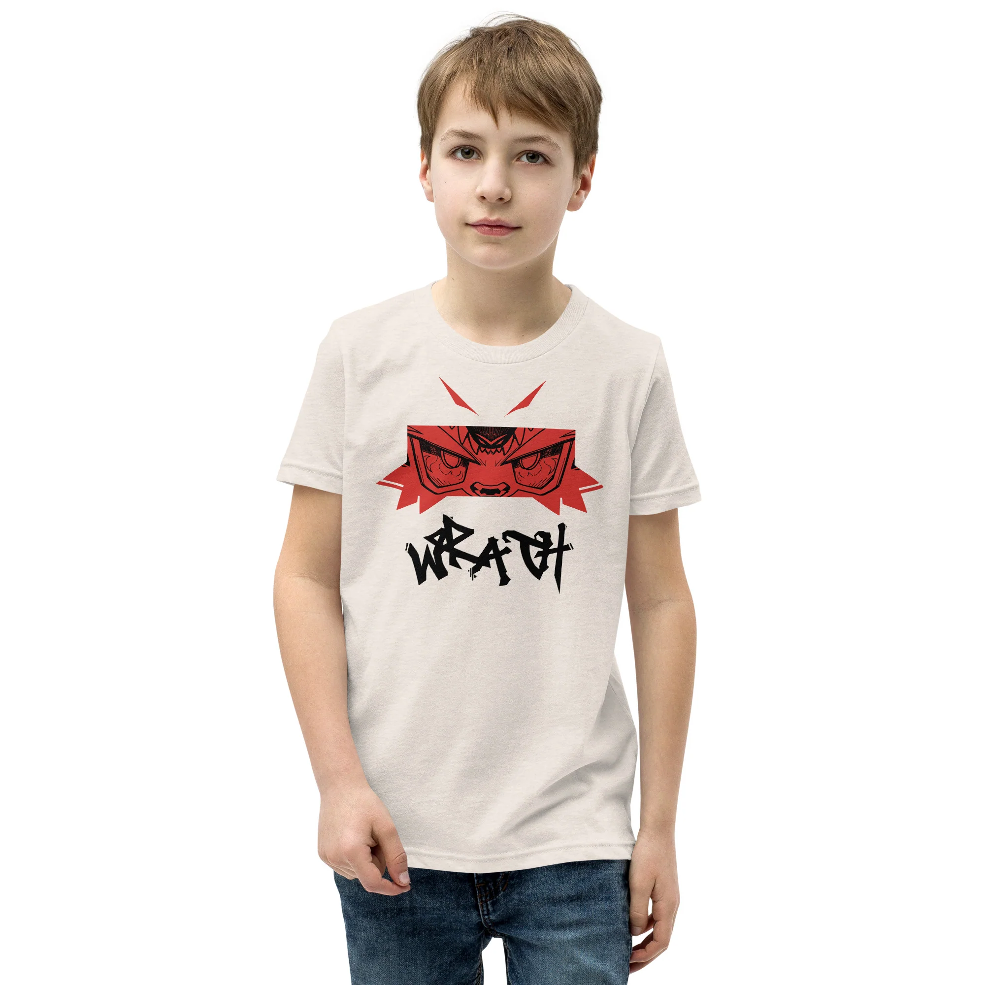 Avatar Of Wrath Shirt (Youth - Black Text) - Image 4