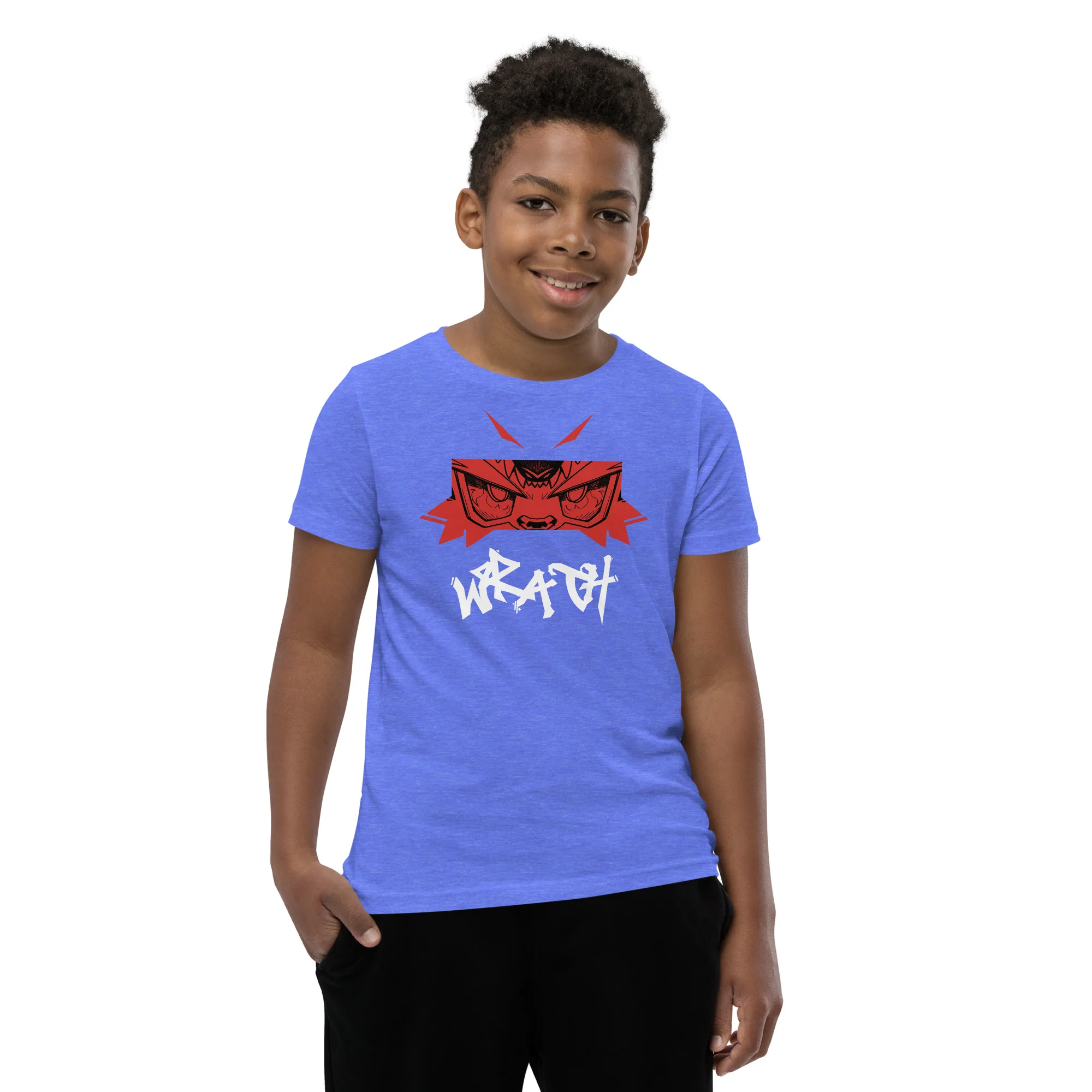 Avatar Of Wrath Shirt (Youth - White Text) - Image 6