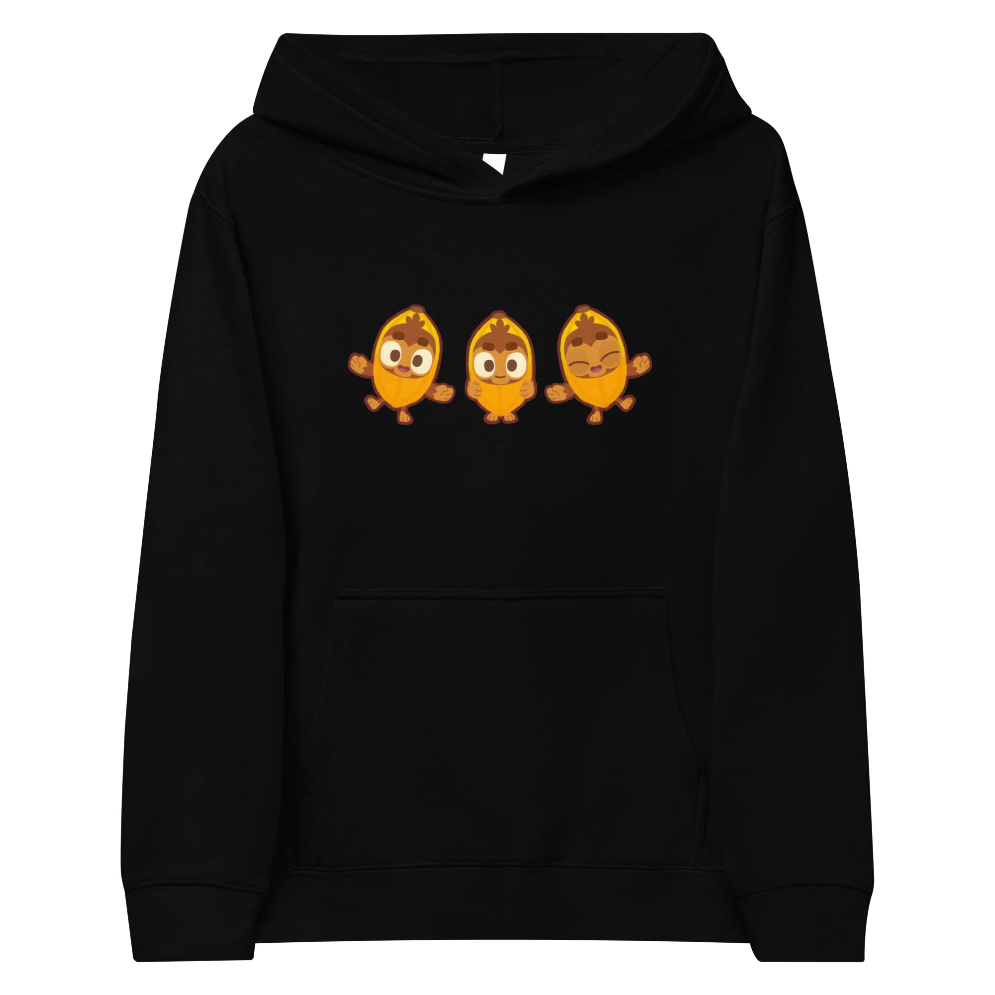 Banana Monkey Fleece Hoodie (Kids/Youth) - Image 9