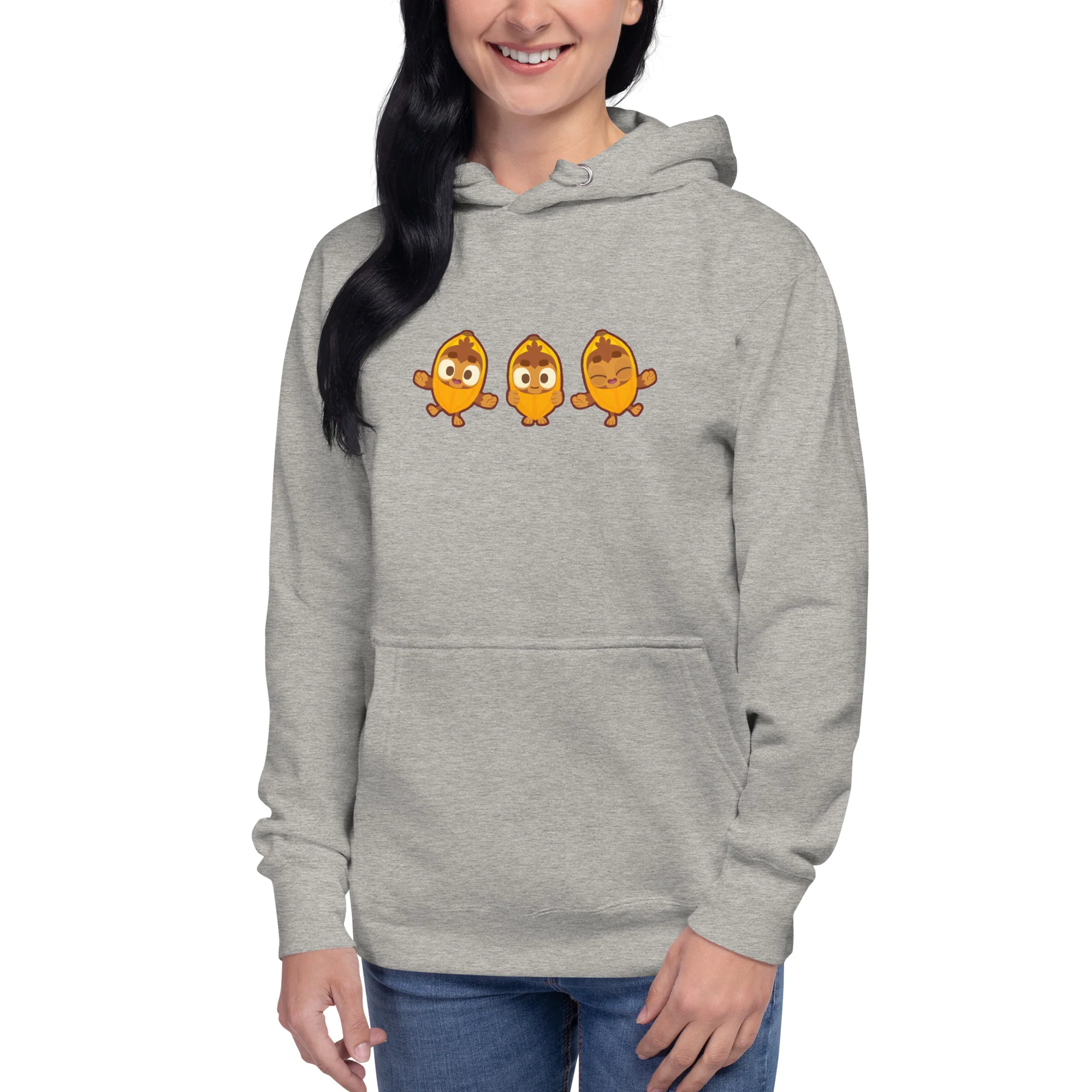 Banana Monkey Hoodie (Unisex - Cotton Heritage) - Image 5