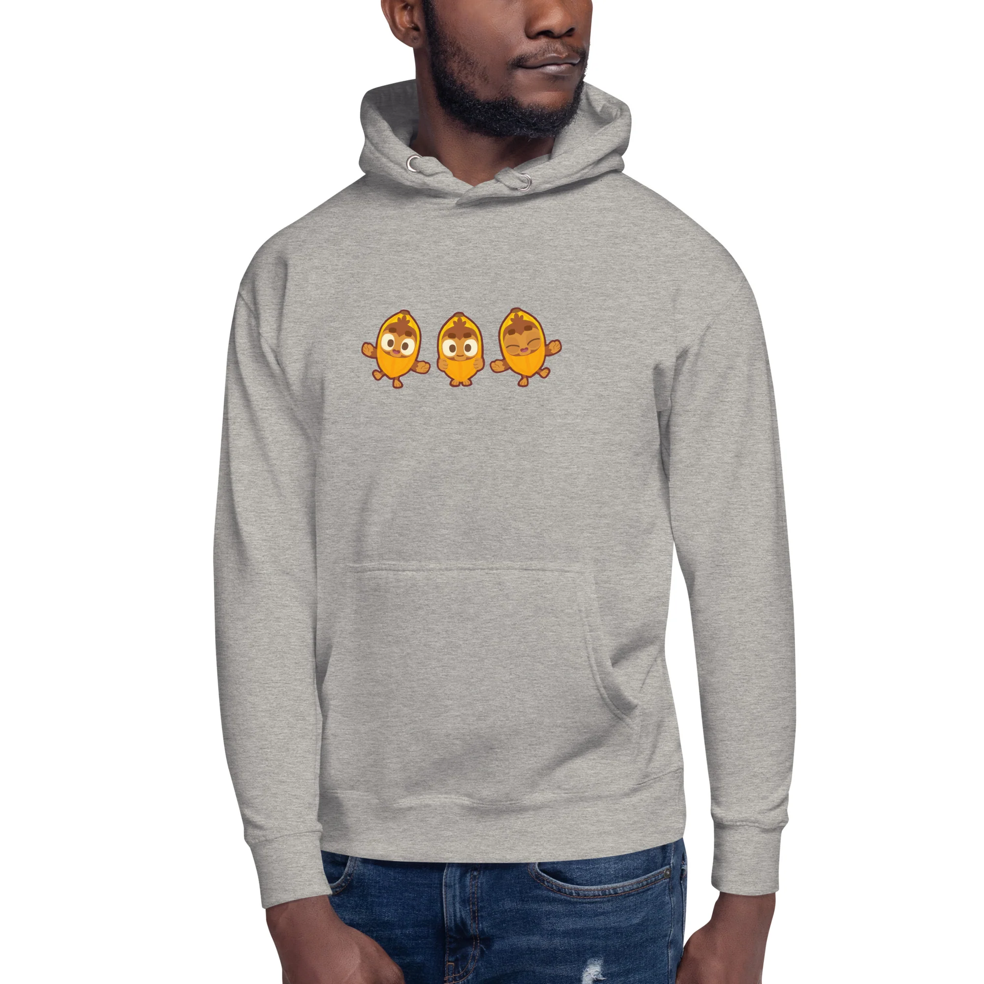 Banana Monkey Hoodie (Unisex - Cotton Heritage) - Image 6