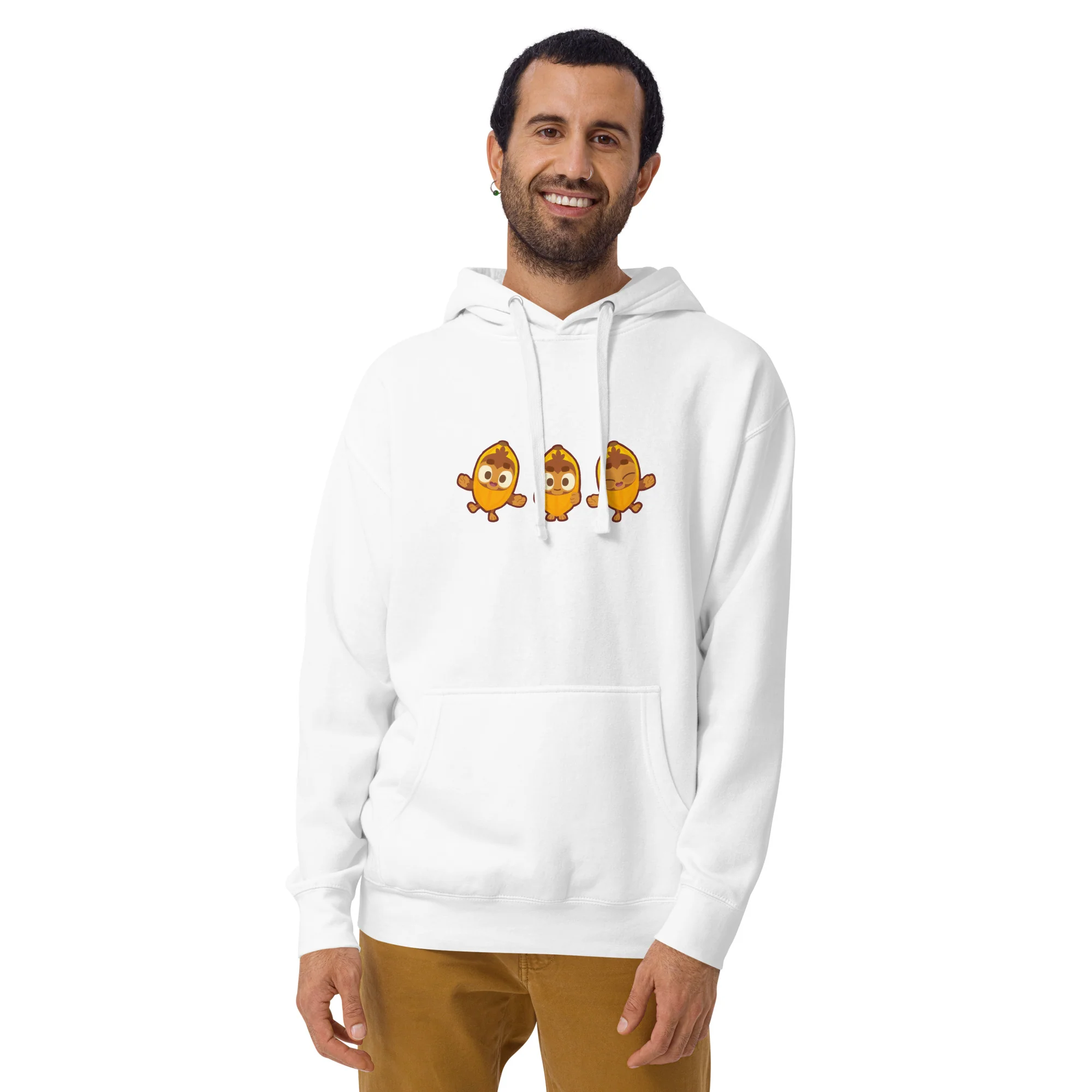 Banana Monkey Hoodie (Unisex - Cotton Heritage) - Image 7