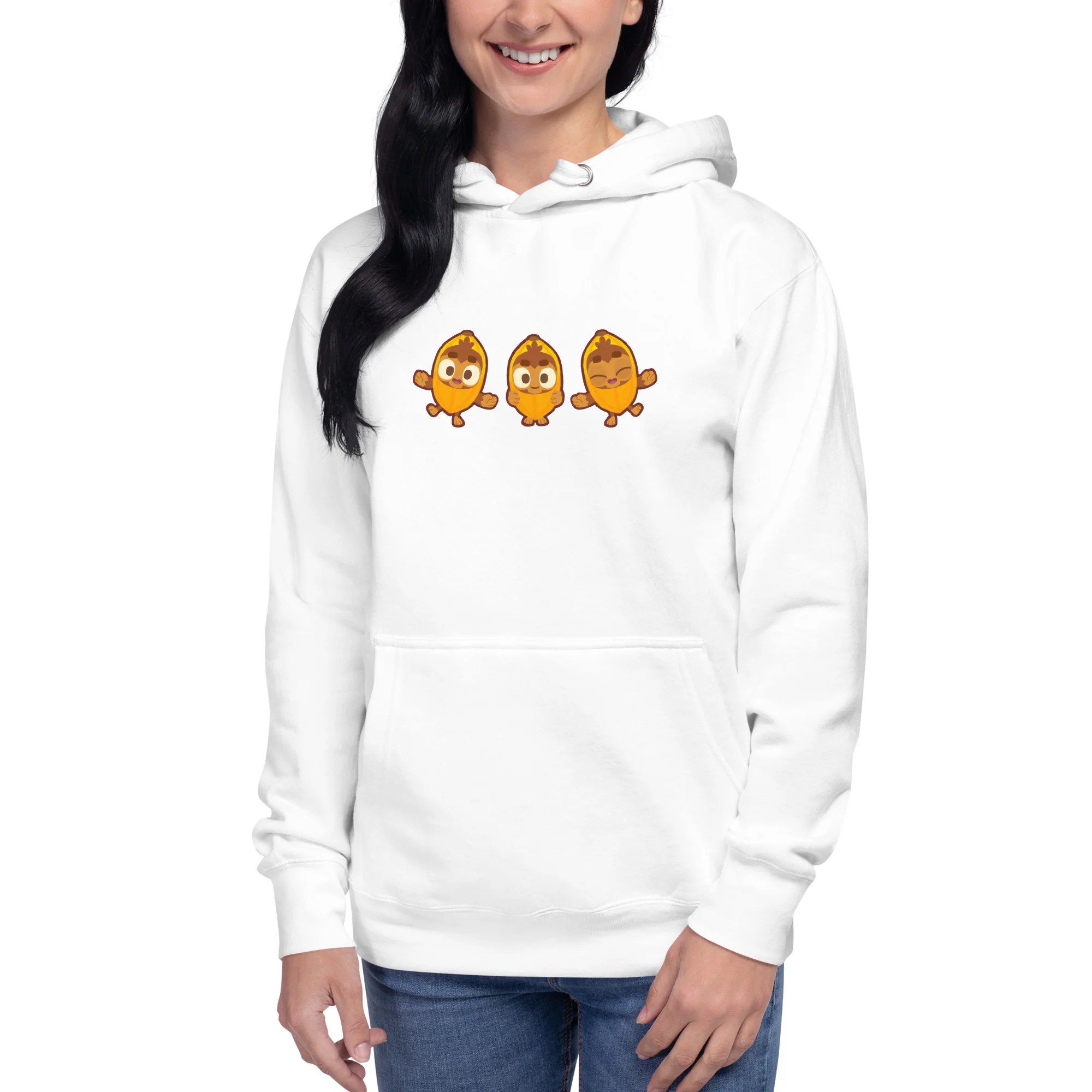 Banana Monkey Hoodie (Unisex - Cotton Heritage) - Image 8