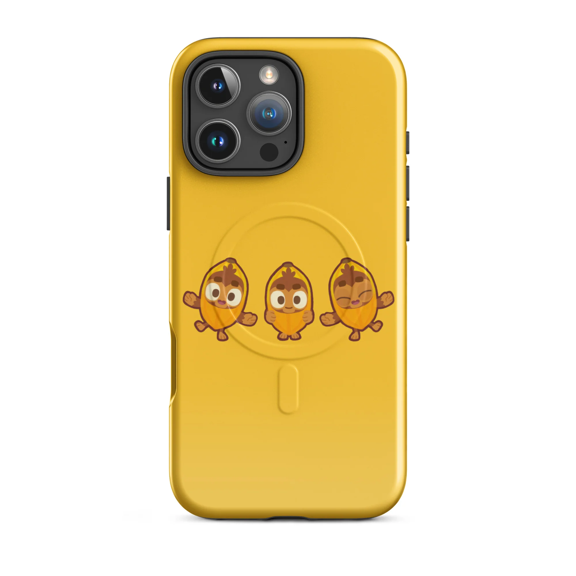 Banana Monkey iPhone Case - MagSafeĀ® (Tough)