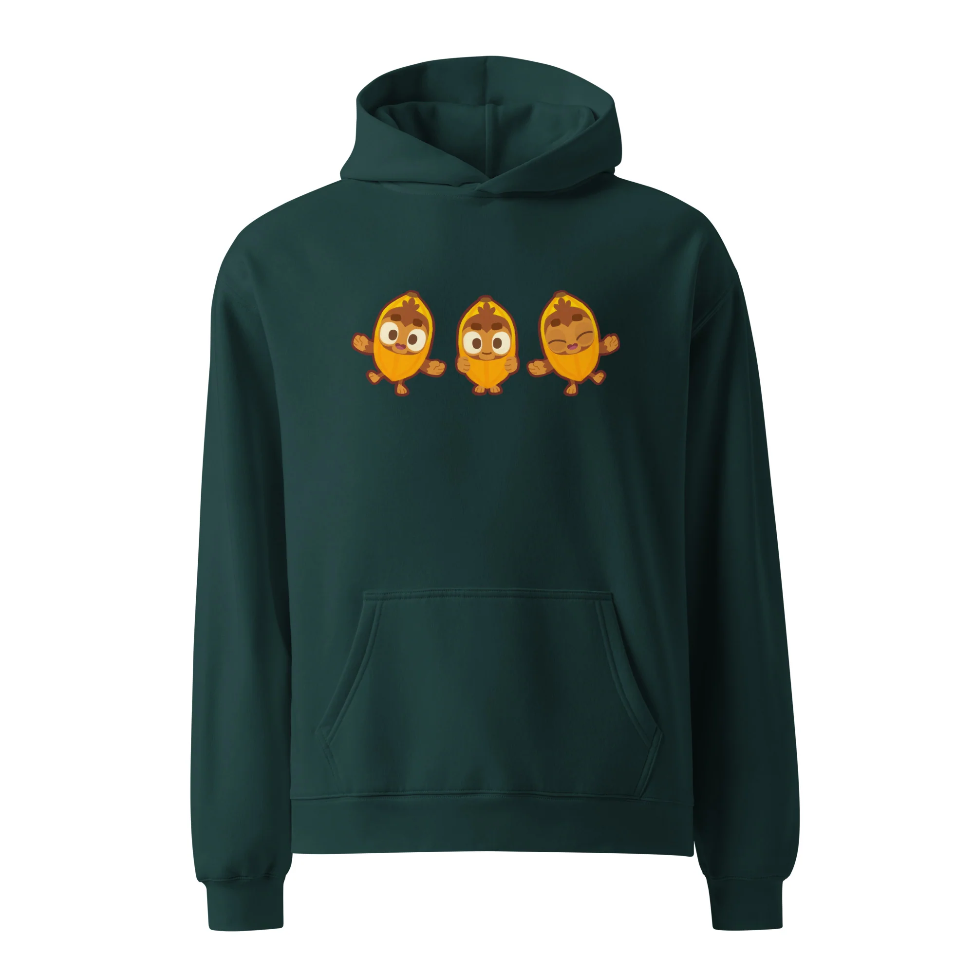 Banana Monkey Premium Oversized Hoodie (Unisex) - Image 11