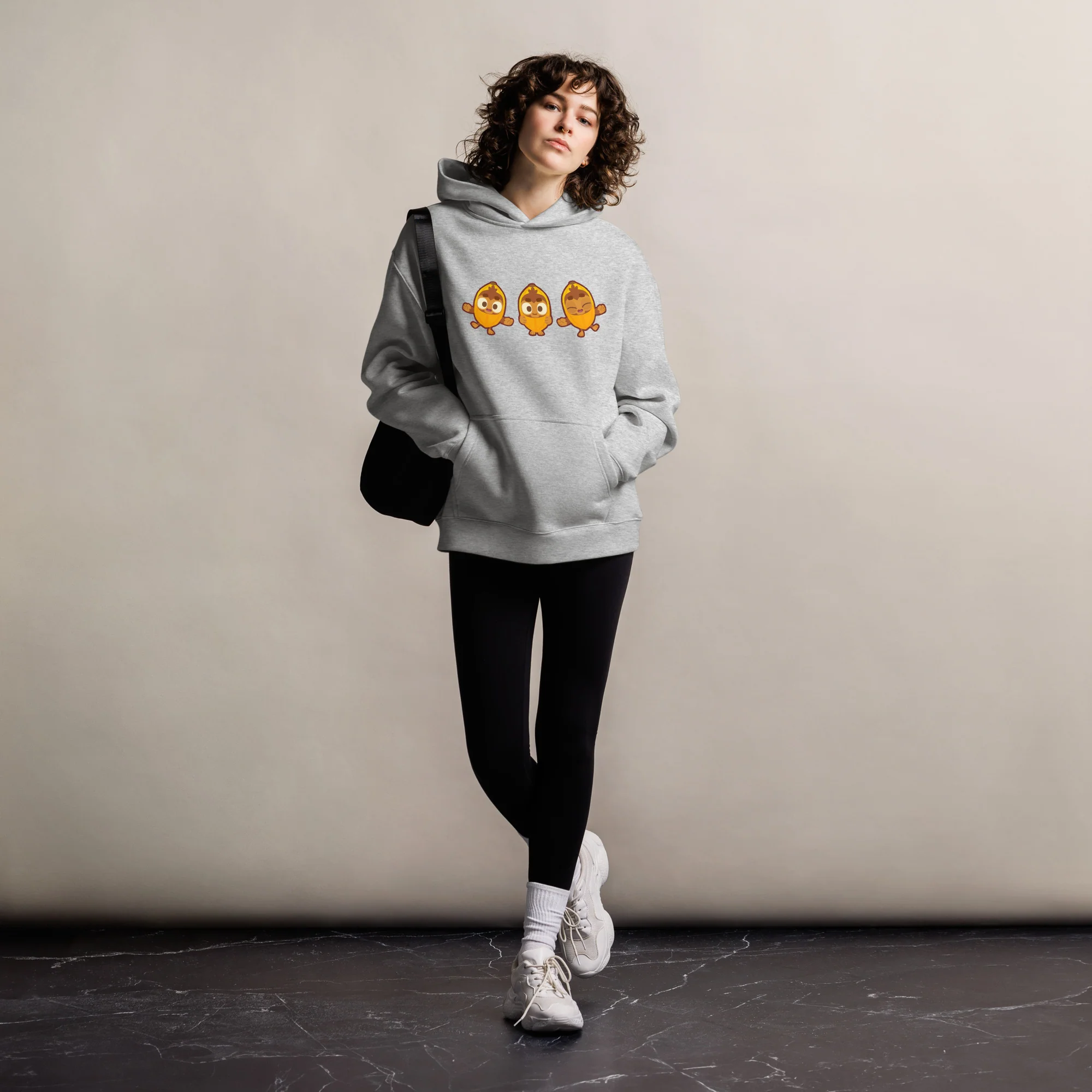 Banana Monkey Premium Oversized Hoodie (Unisex) - Image 5