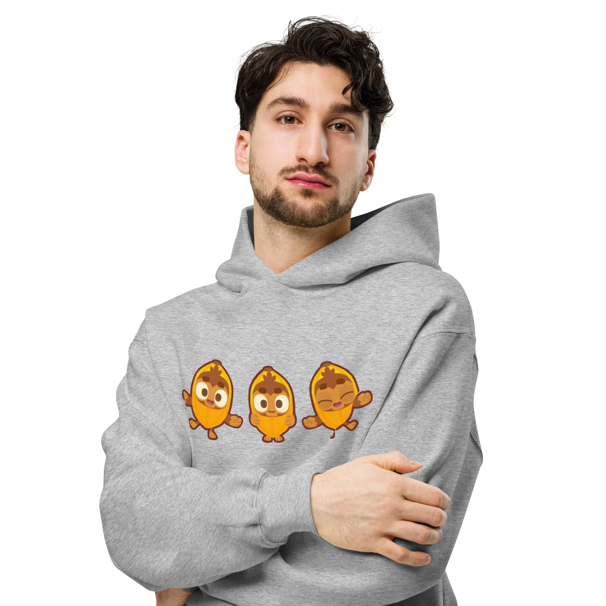 Banana Monkey Premium Oversized Hoodie (Unisex) - Image 6