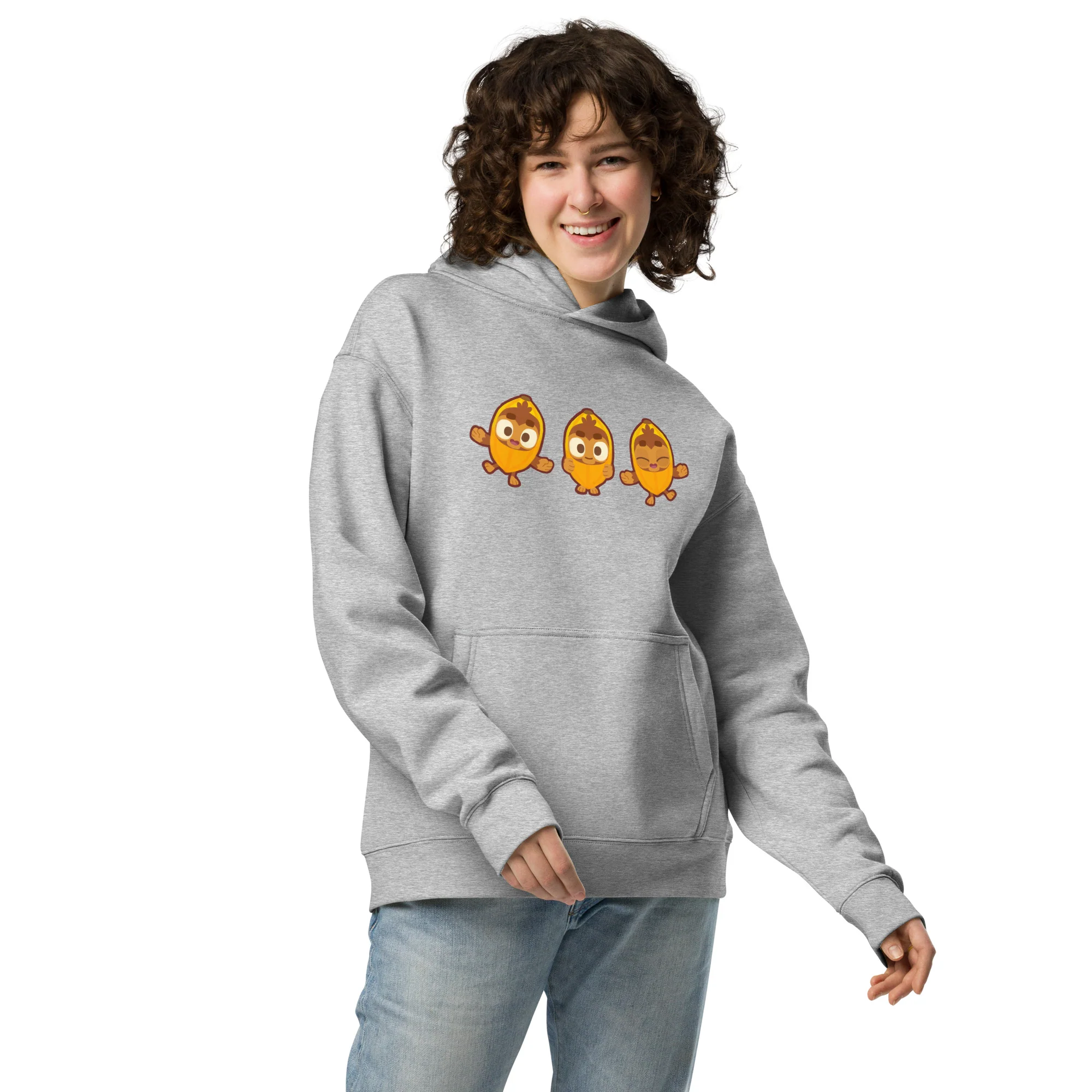 Banana Monkey Premium Oversized Hoodie (Unisex) - Image 9