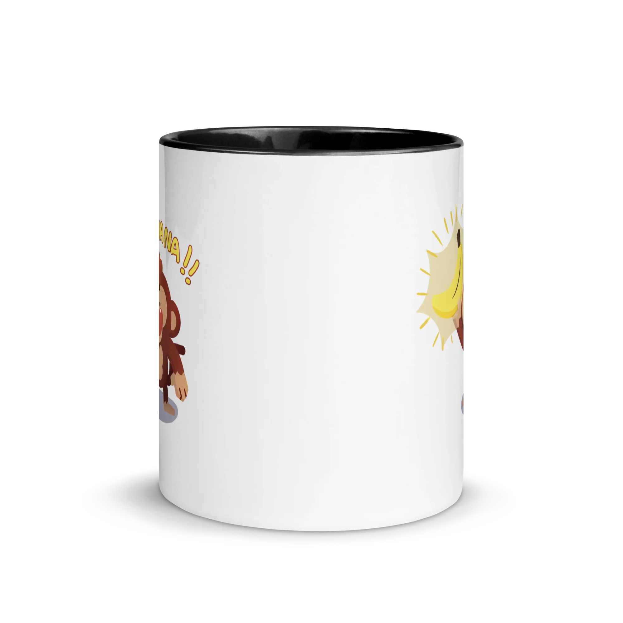 Banana Obtained Mug with Color Inside - Image 3