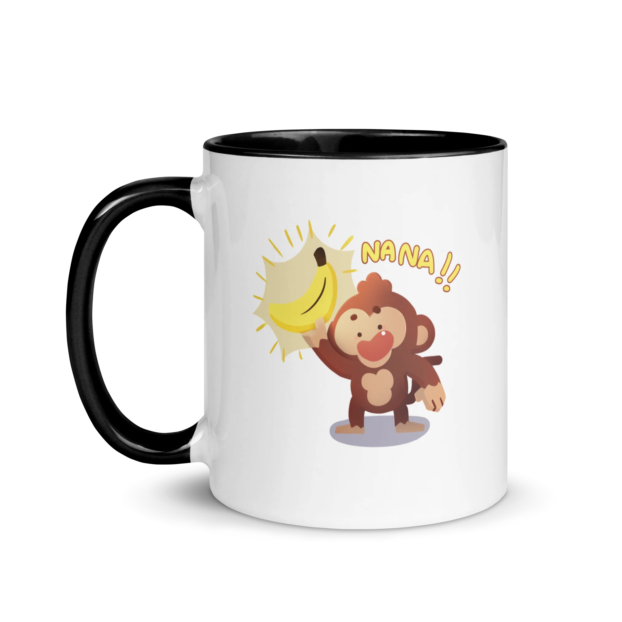 Banana Obtained Mug with Color Inside - Image 4