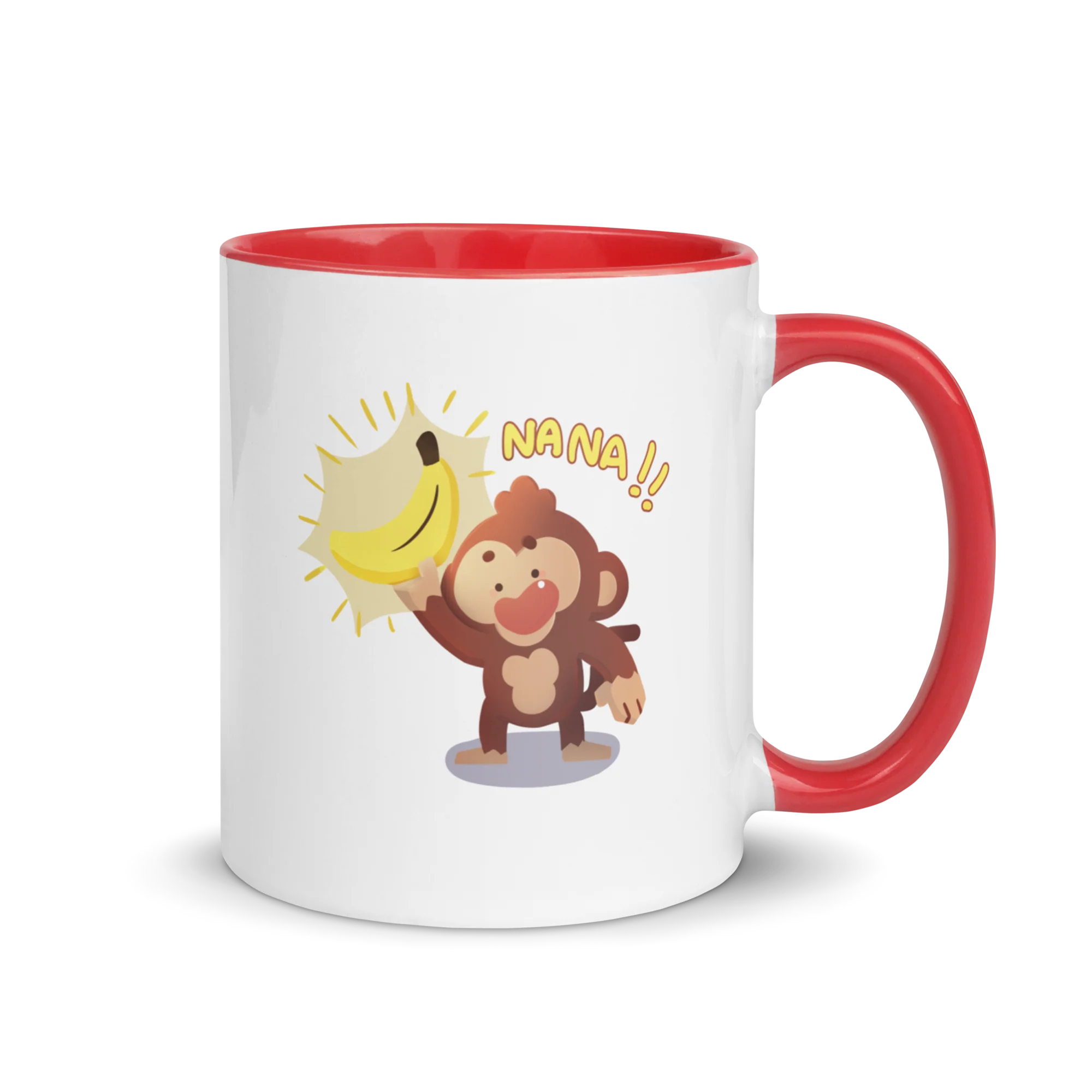 Banana Obtained Mug with Color Inside - Image 5