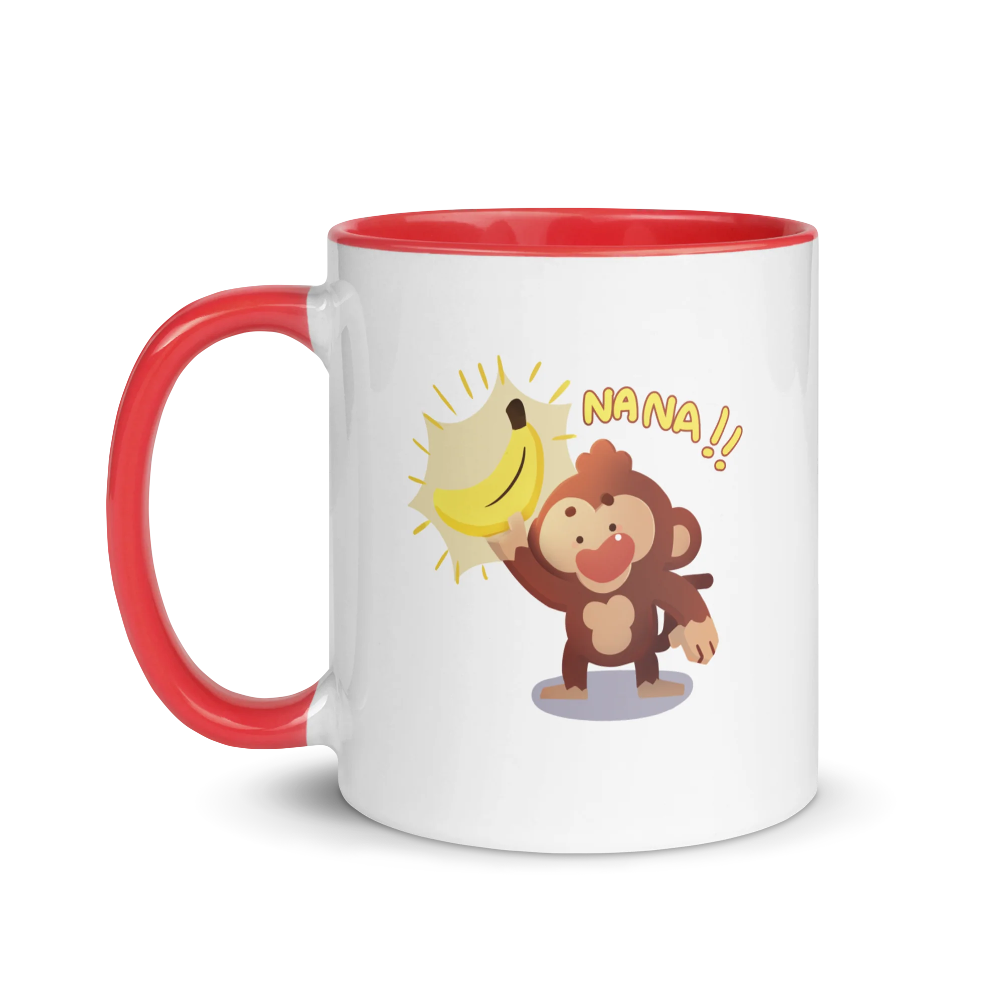 Banana Obtained Mug with Color Inside - Image 7