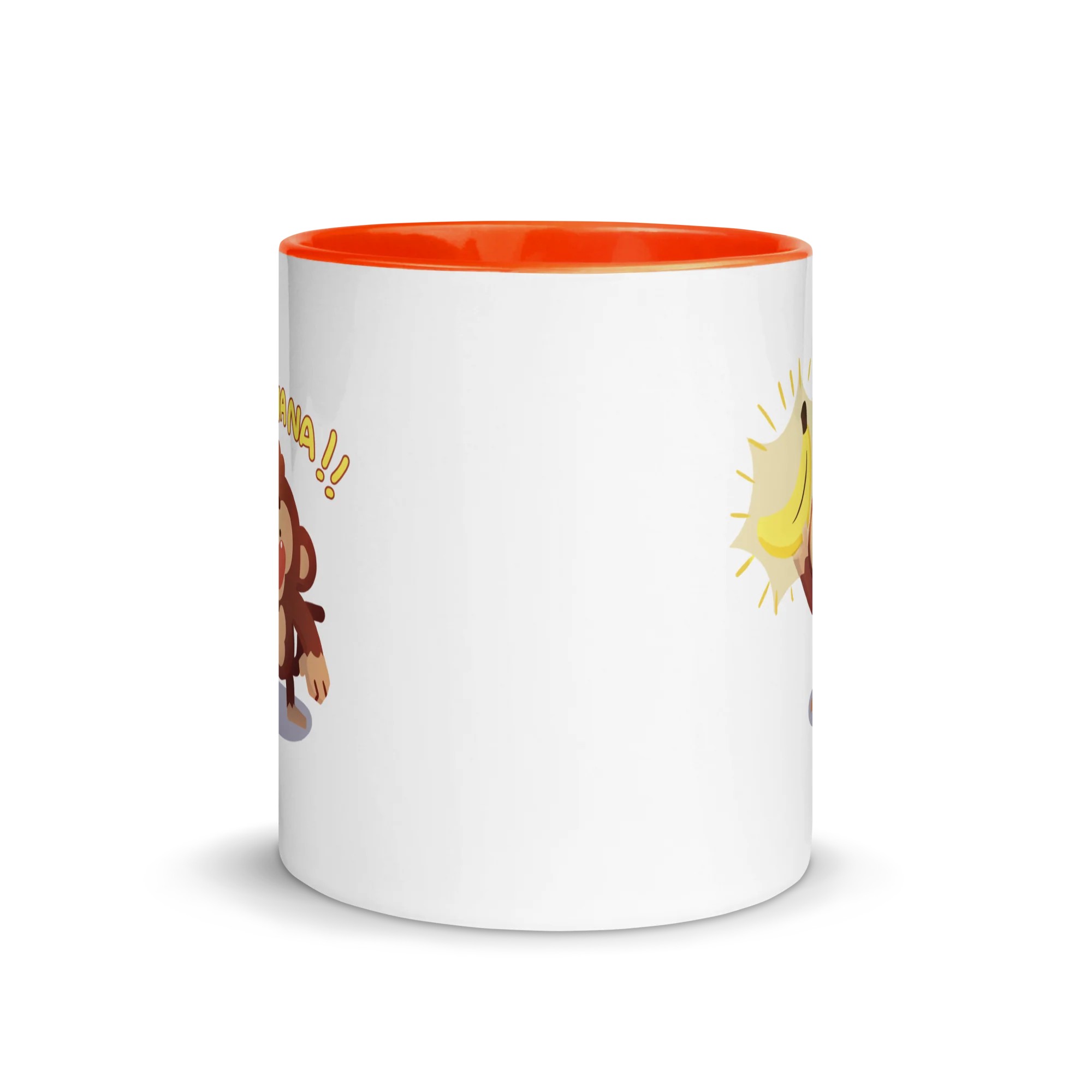 Banana Obtained Mug with Color Inside - Image 9