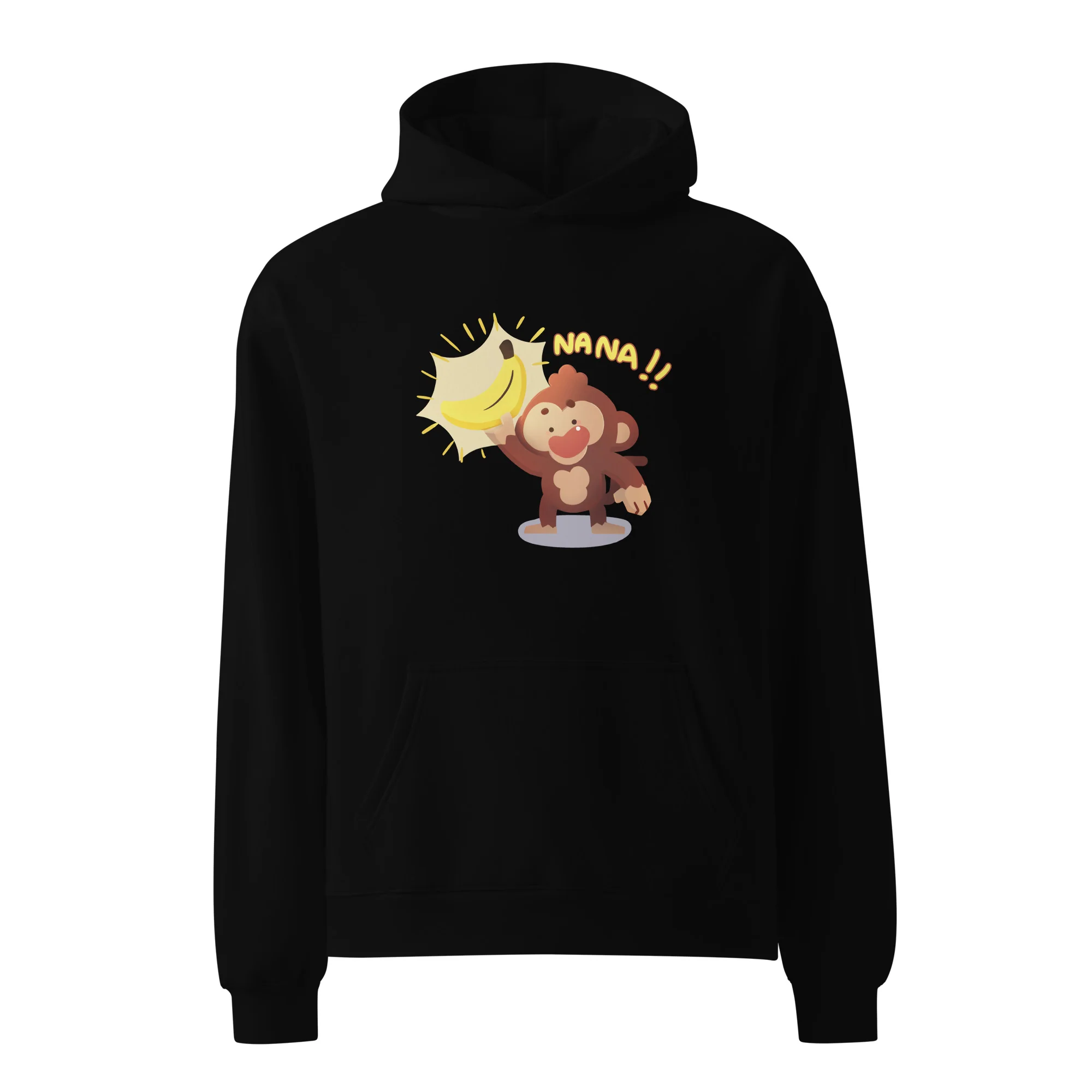 Banana Obtained Premium Oversized Hoodie (Unisex) - Image 4