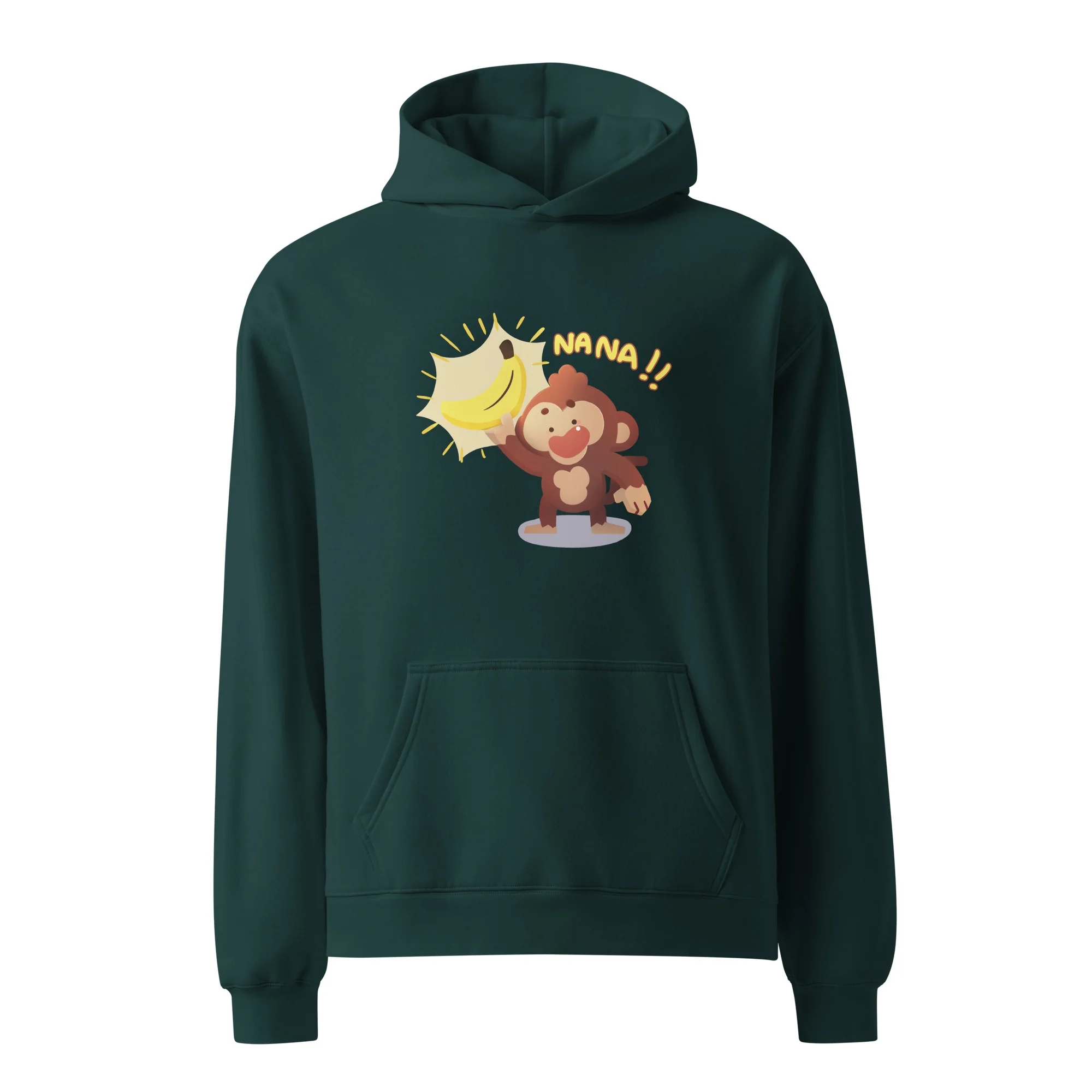 Banana Obtained Premium Oversized Hoodie (Unisex) - Image 5