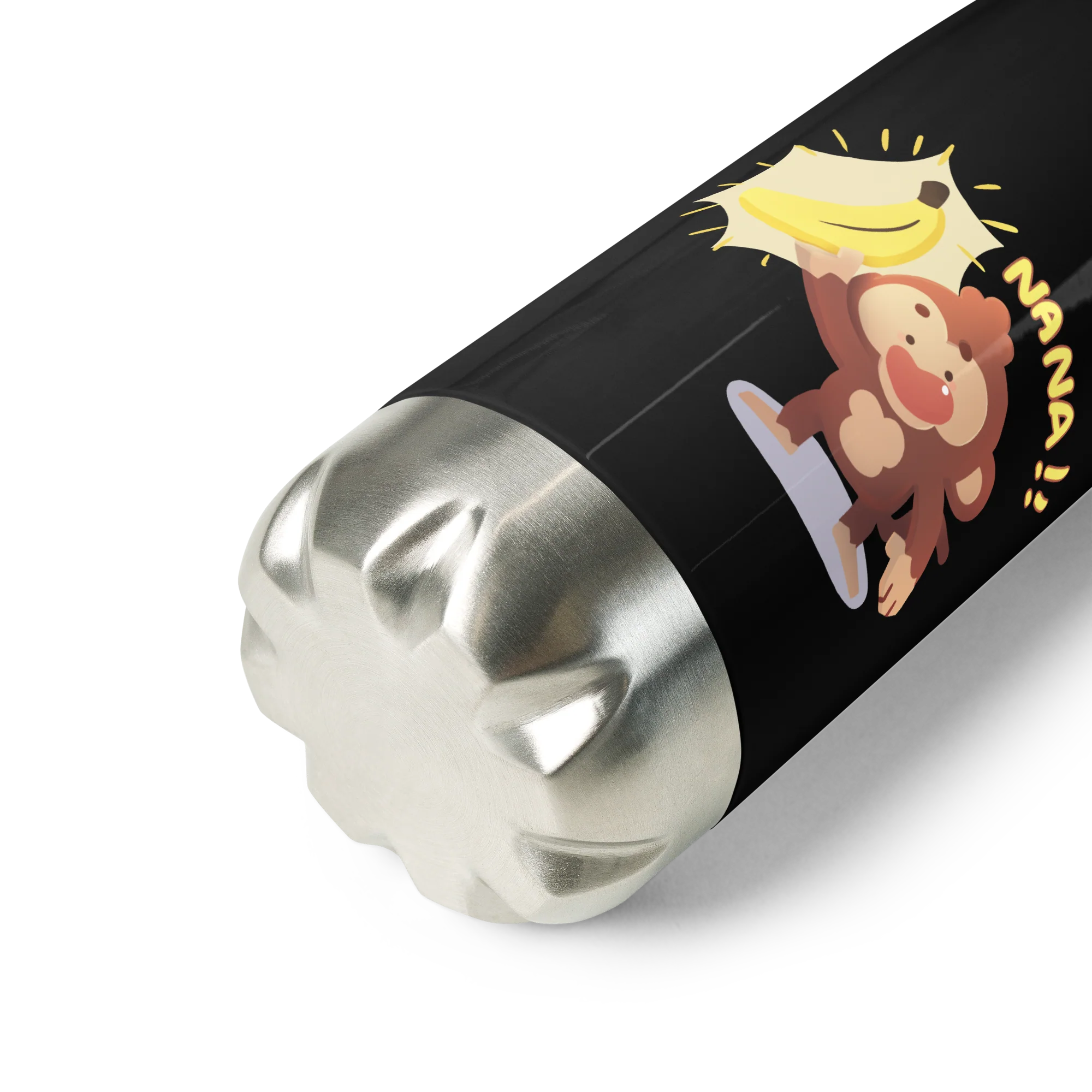 Banana Obtained Stainless Steel Water Bottle - Image 4