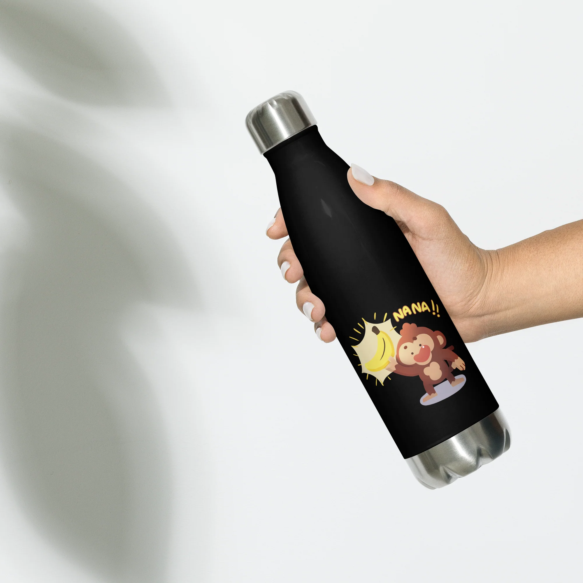 Banana Obtained Stainless Steel Water Bottle - Image 5