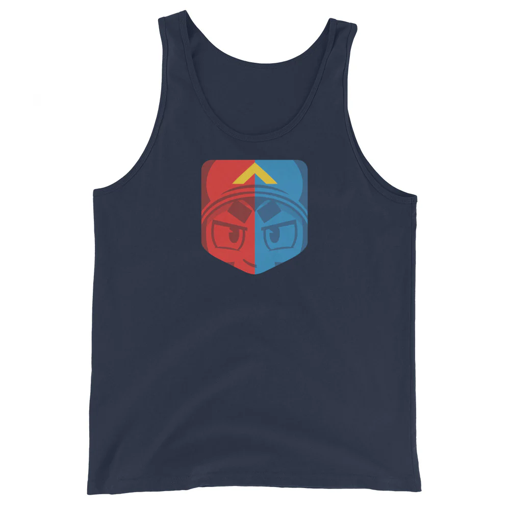 Battles 2 Logo Shield Tank Top (Unisex) - Image 2