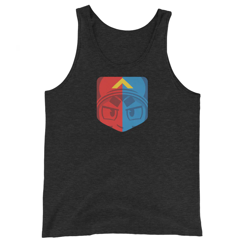 Battles 2 Logo Shield Tank Top (Unisex) - Image 3
