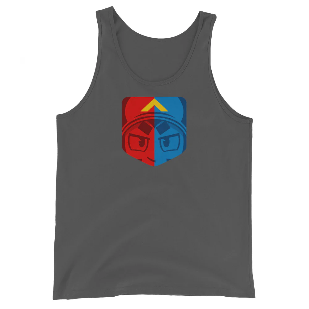 Battles 2 Logo Shield Tank Top (Unisex) - Image 4