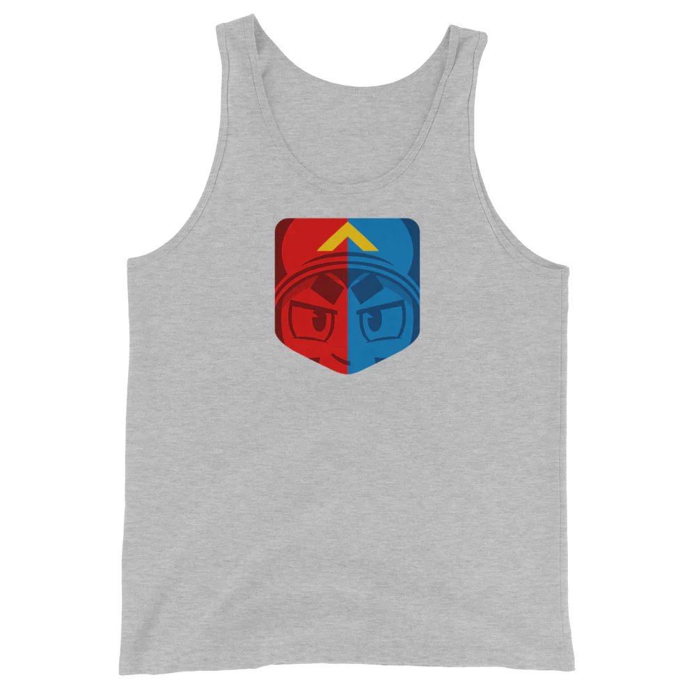 Battles 2 Logo Shield Tank Top (Unisex) - Image 5