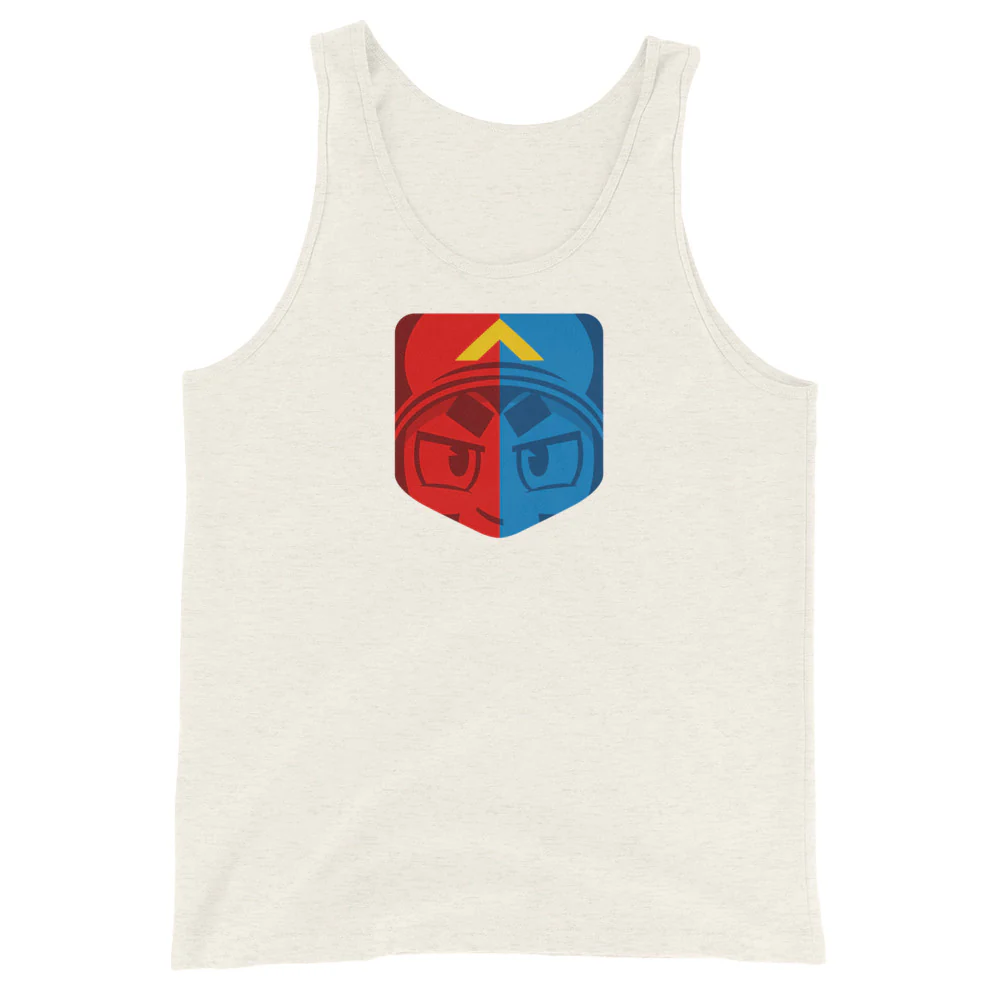 Battles 2 Logo Shield Tank Top (Unisex) - Image 6