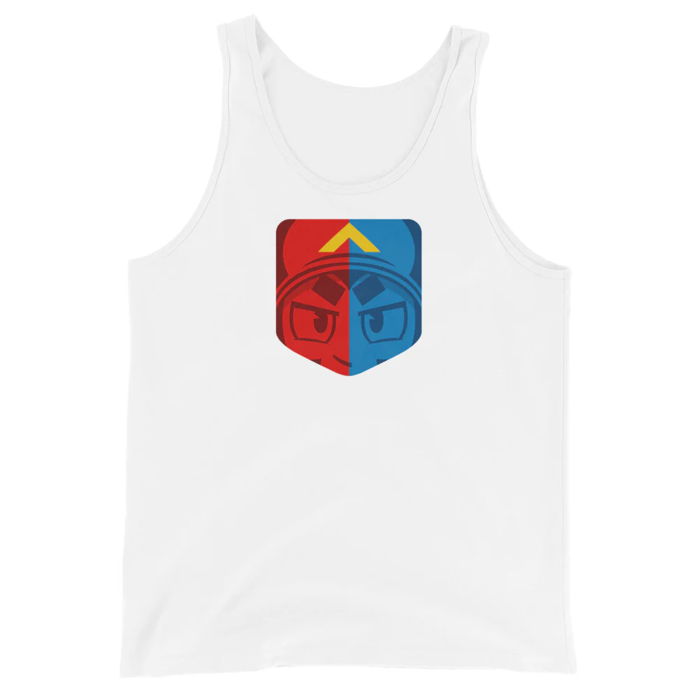 Battles 2 Logo Shield Tank Top (Unisex) - Image 7