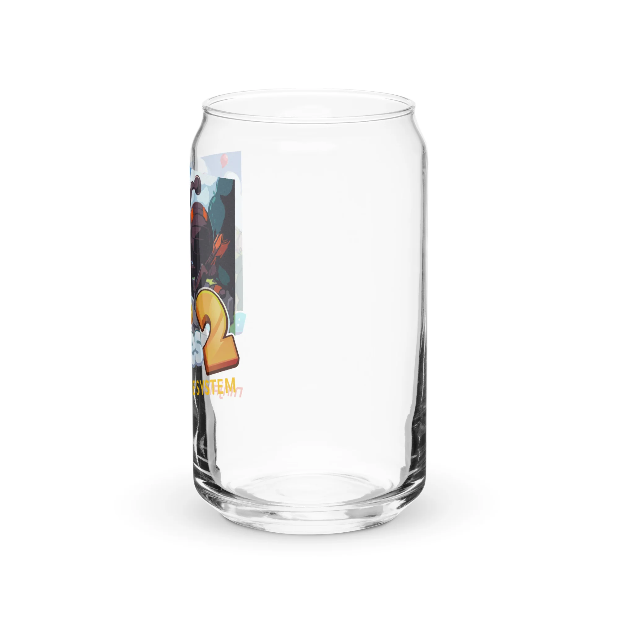 Battles 2 - Ninja Kiwi Game System Glass (Can Shaped) - Image 3