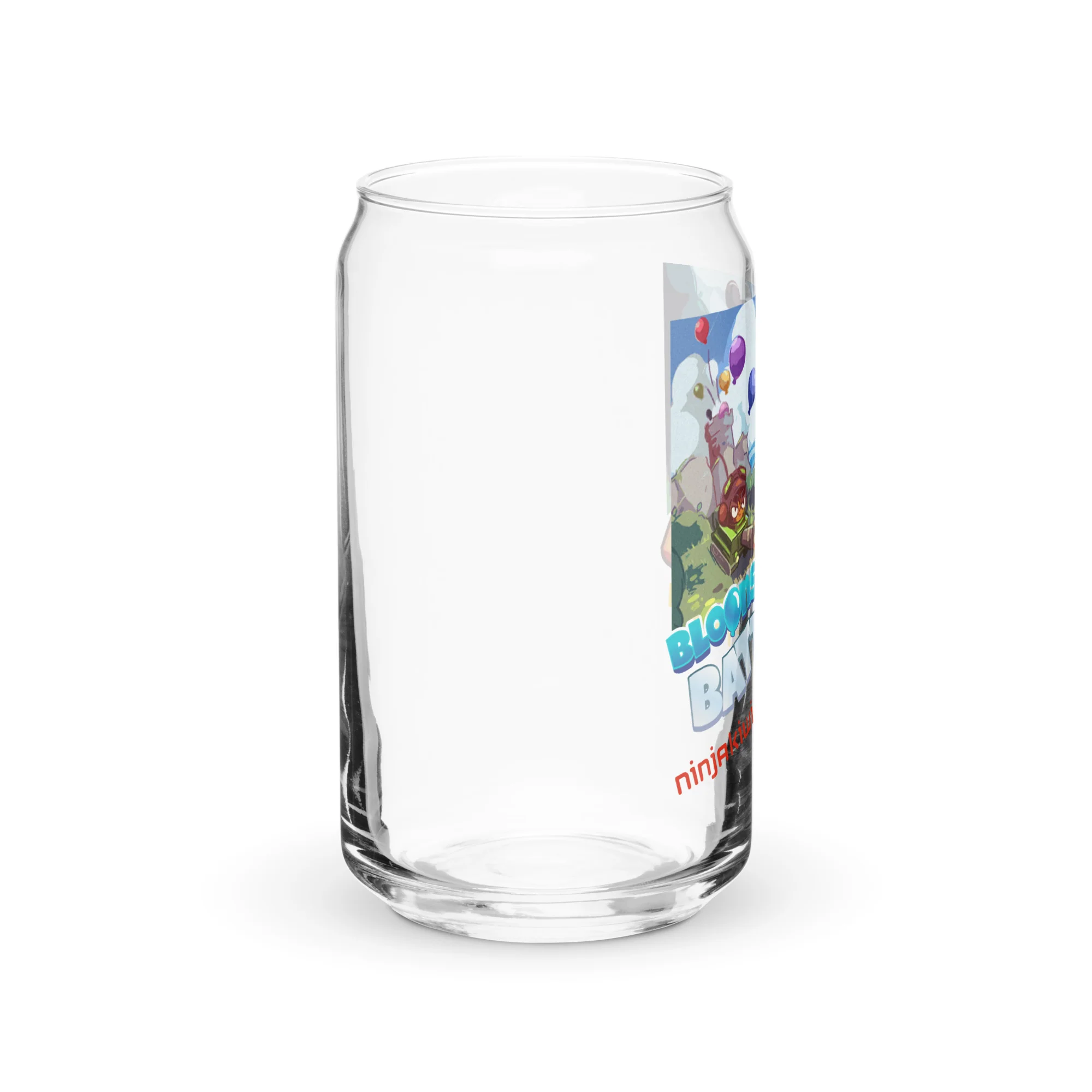 Battles 2 - Ninja Kiwi Game System Glass (Can Shaped) - Image 4
