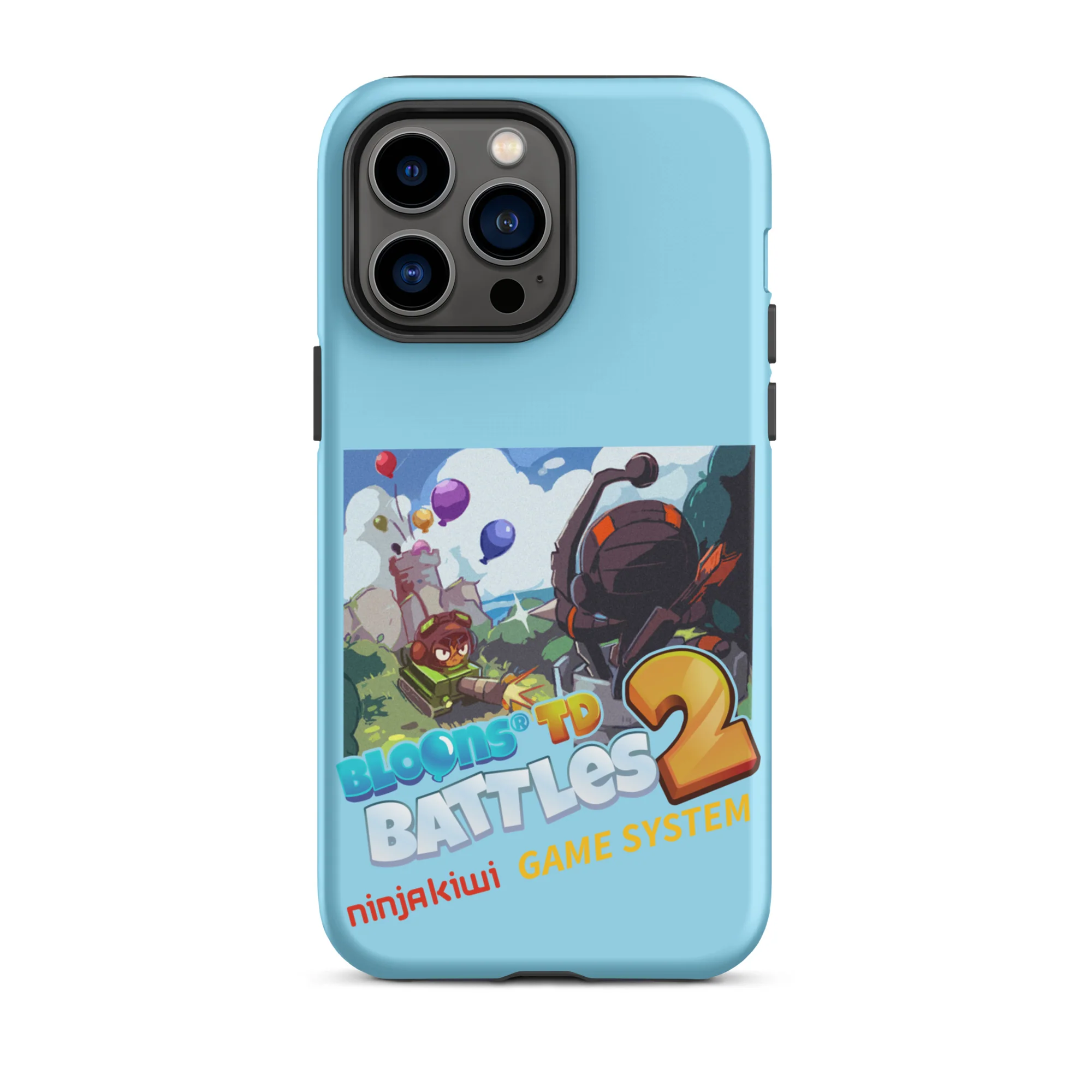 Battles 2 - Ninja Kiwi Game System iPhone® Case (Tough) - Image 3