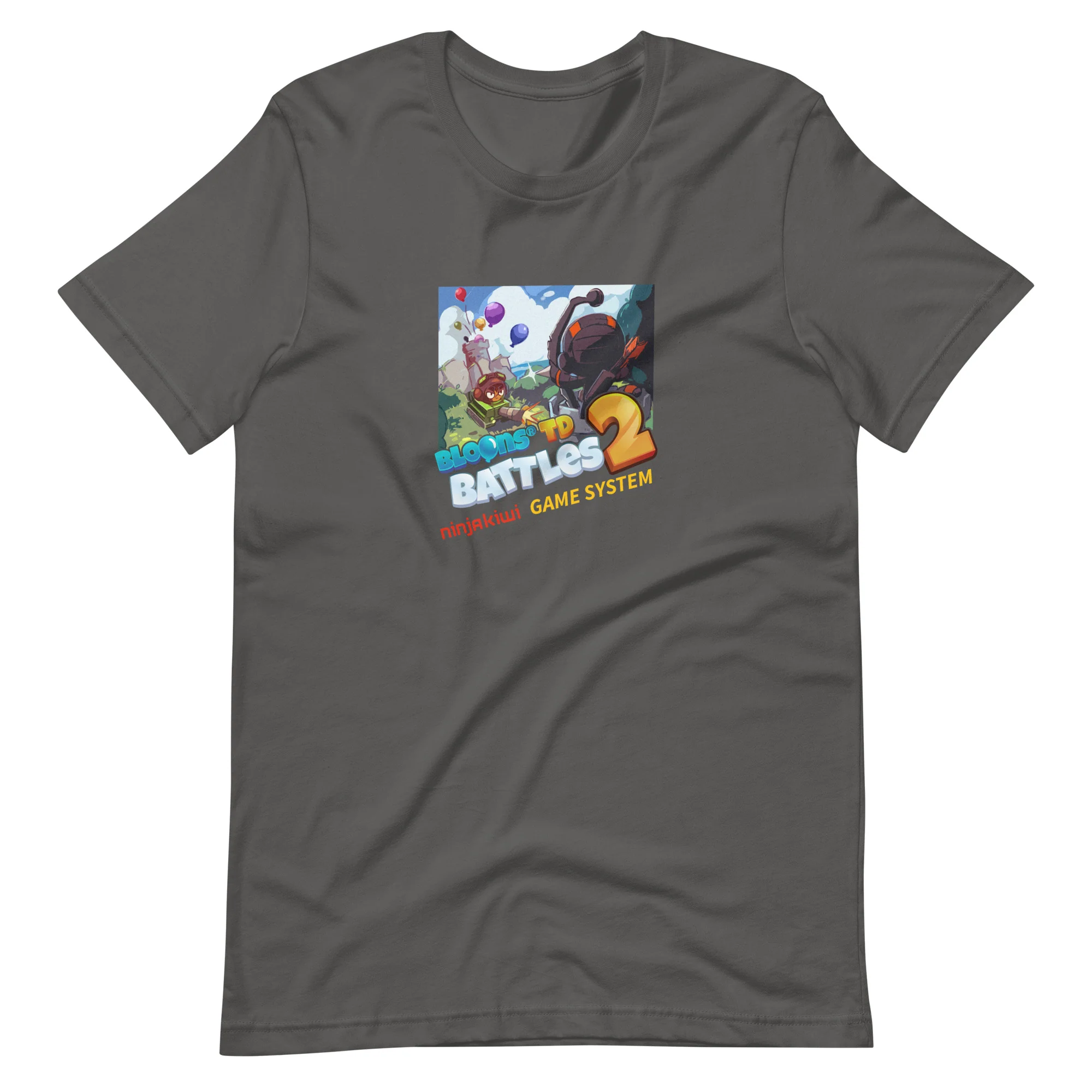 Battles 2 - Ninja Kiwi Game System Shirt (Unisex) - Image 14