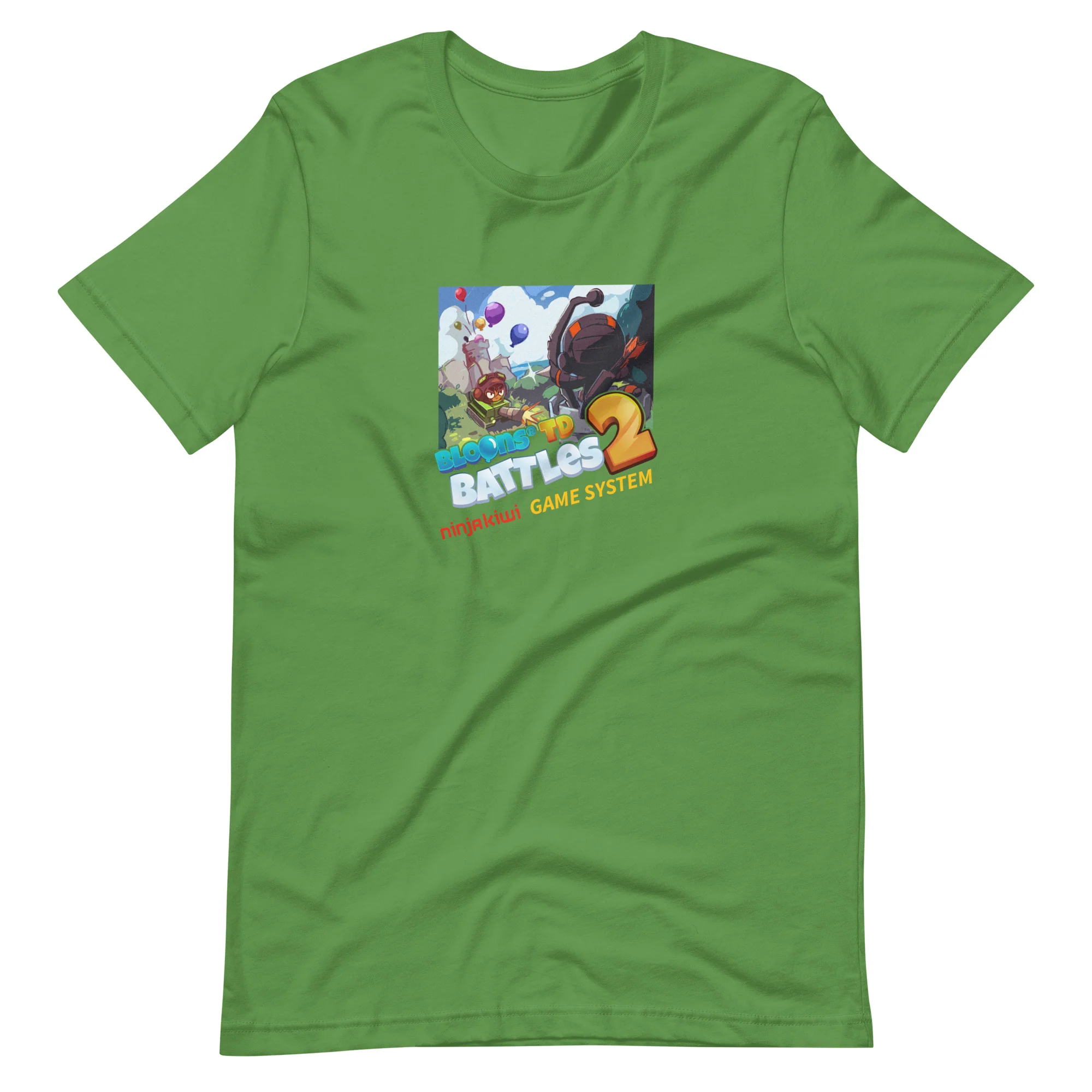 Battles 2 - Ninja Kiwi Game System Shirt (Unisex) - Image 16