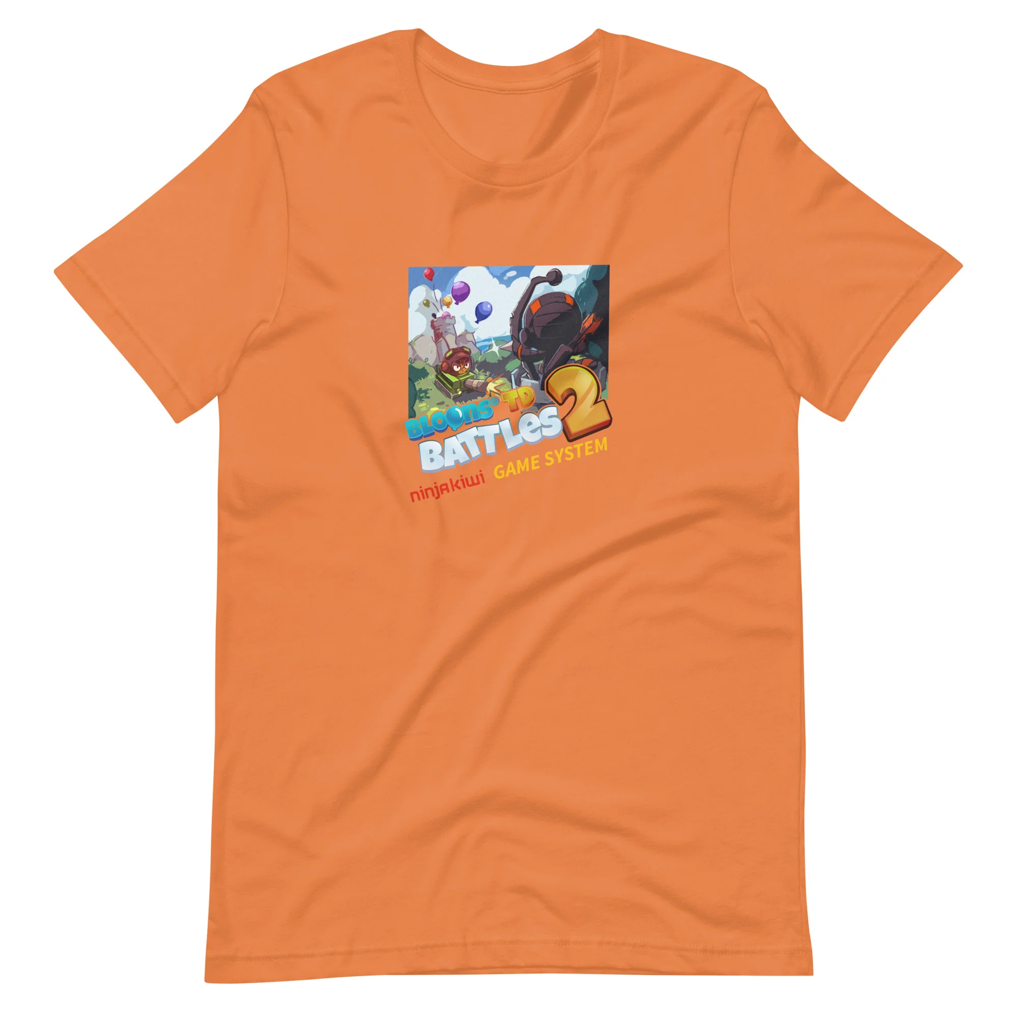 Battles 2 - Ninja Kiwi Game System Shirt (Unisex) - Image 17