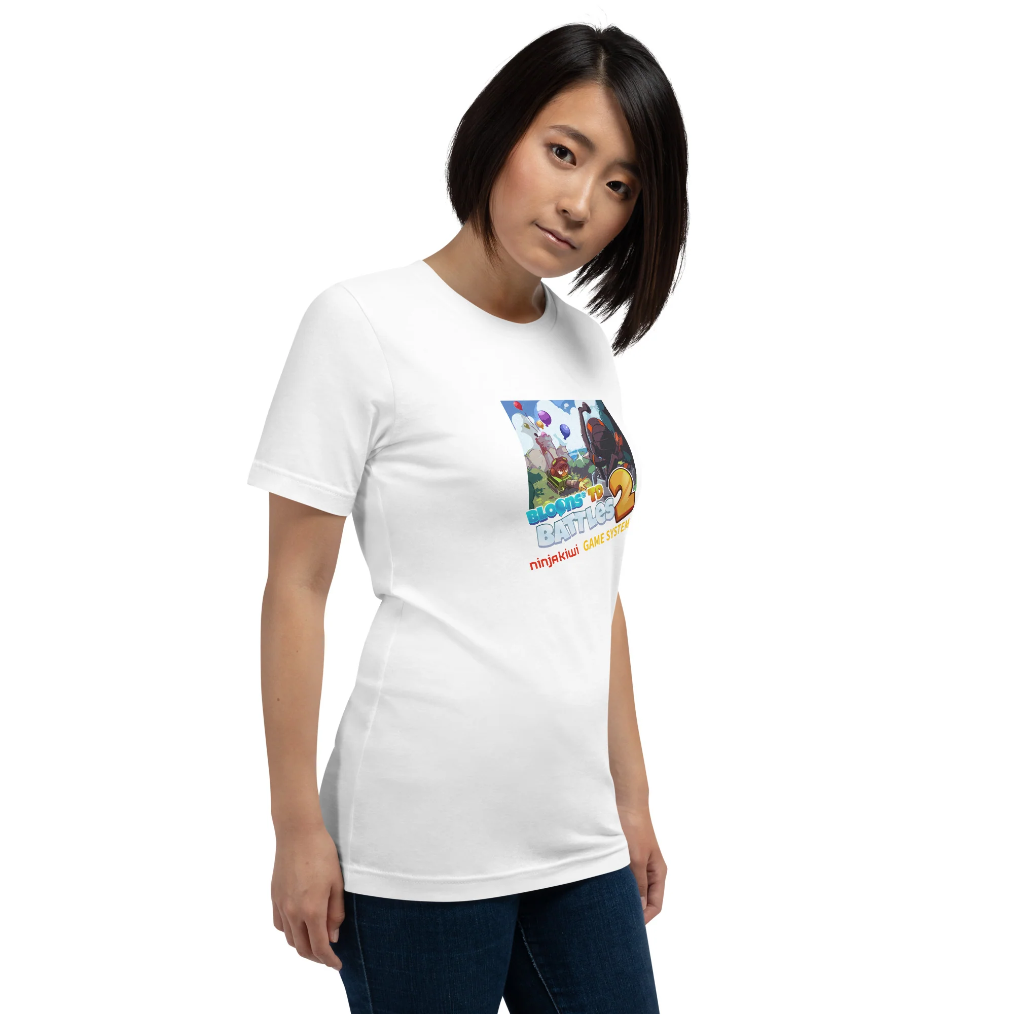Battles 2 - Ninja Kiwi Game System Shirt (Unisex) - Image 3