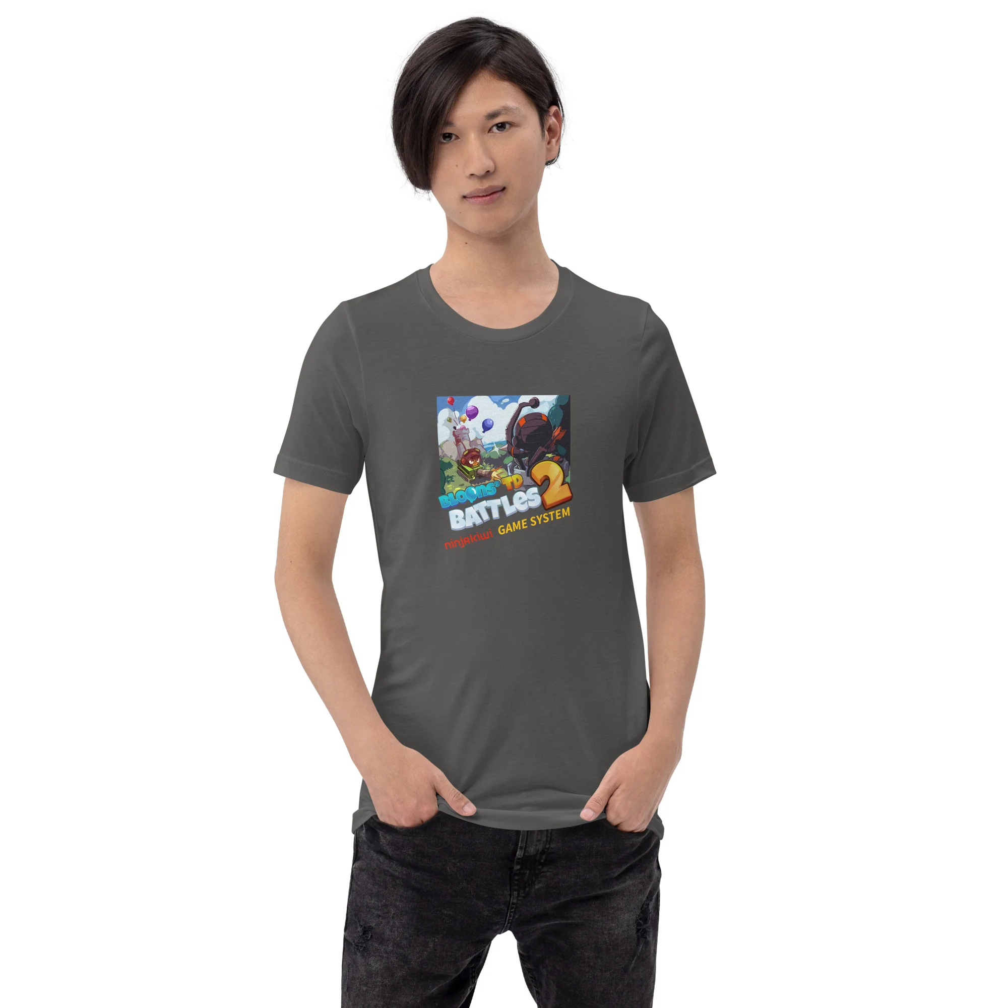 Battles 2 - Ninja Kiwi Game System Shirt (Unisex) - Image 5