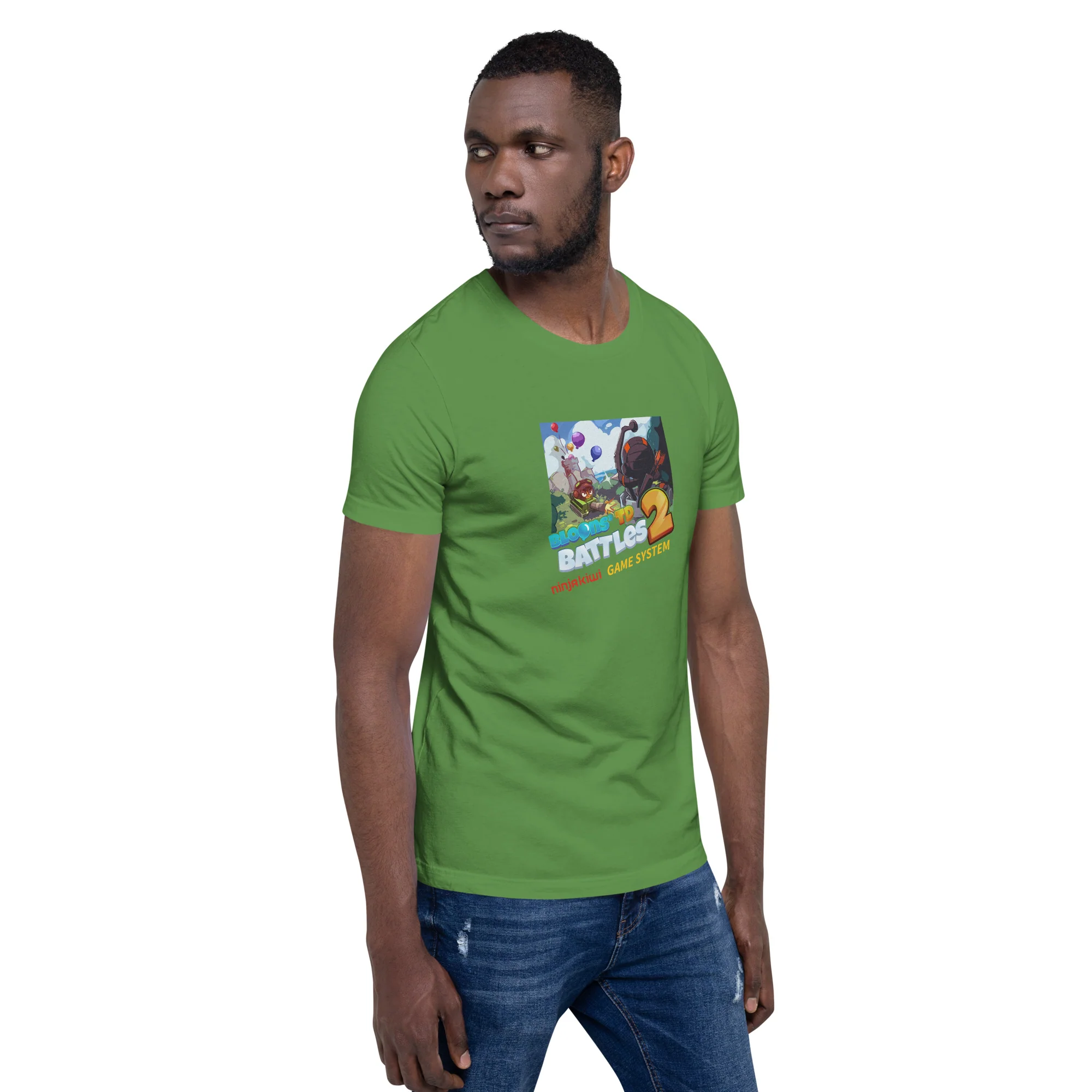 Battles 2 - Ninja Kiwi Game System Shirt (Unisex) - Image 7