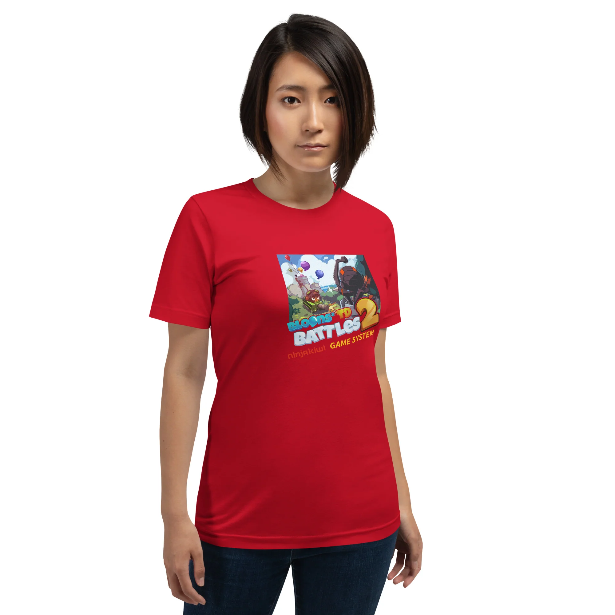 Battles 2 - Ninja Kiwi Game System Shirt (Unisex) - Image 8