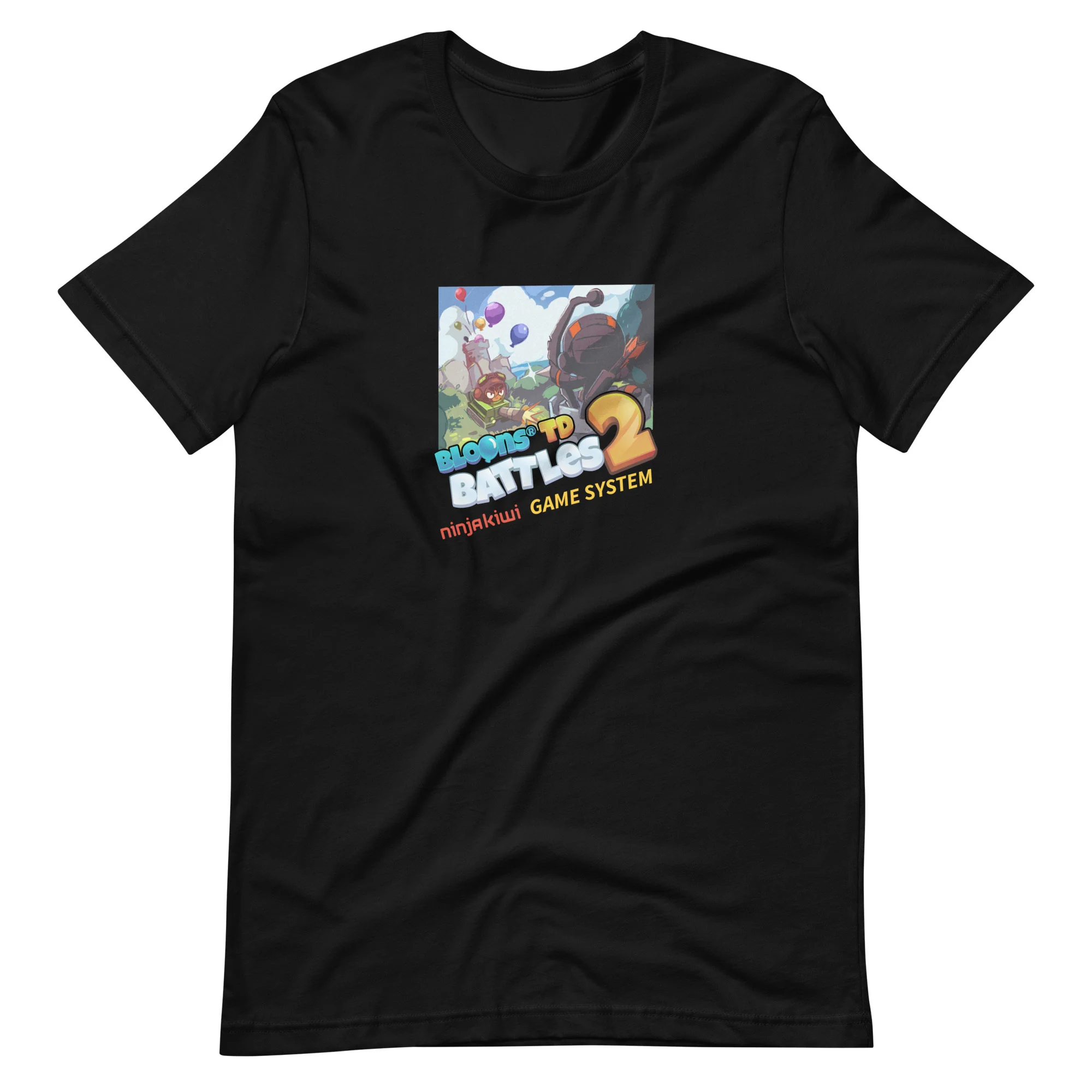 Battles 2 - Ninja Kiwi Game System Shirt (Unisex) - Image 9